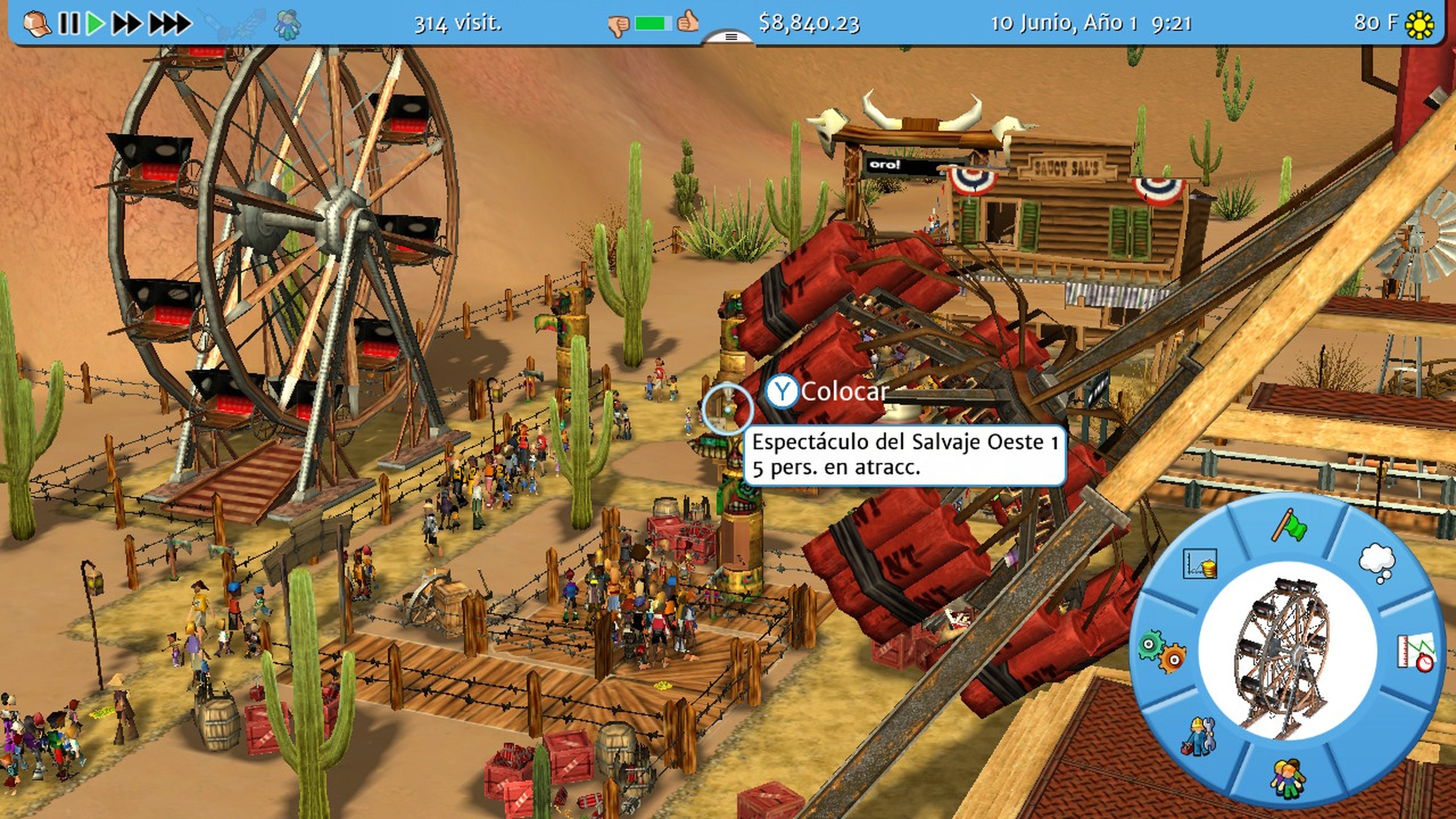Análisis RollerCoaster Tycoon 3 Complete Edition