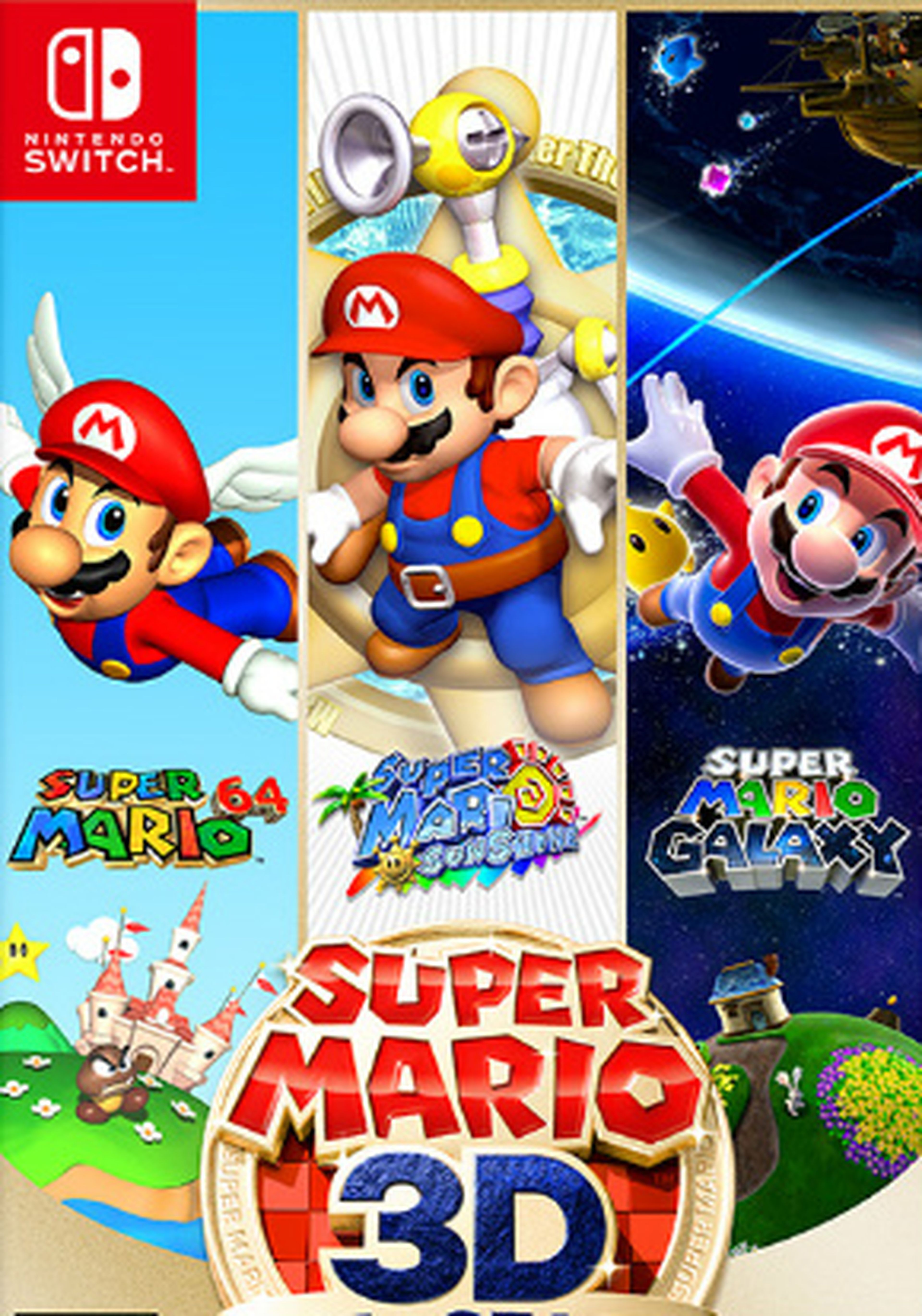 Carátula de Super Mario 3D All-Stars
