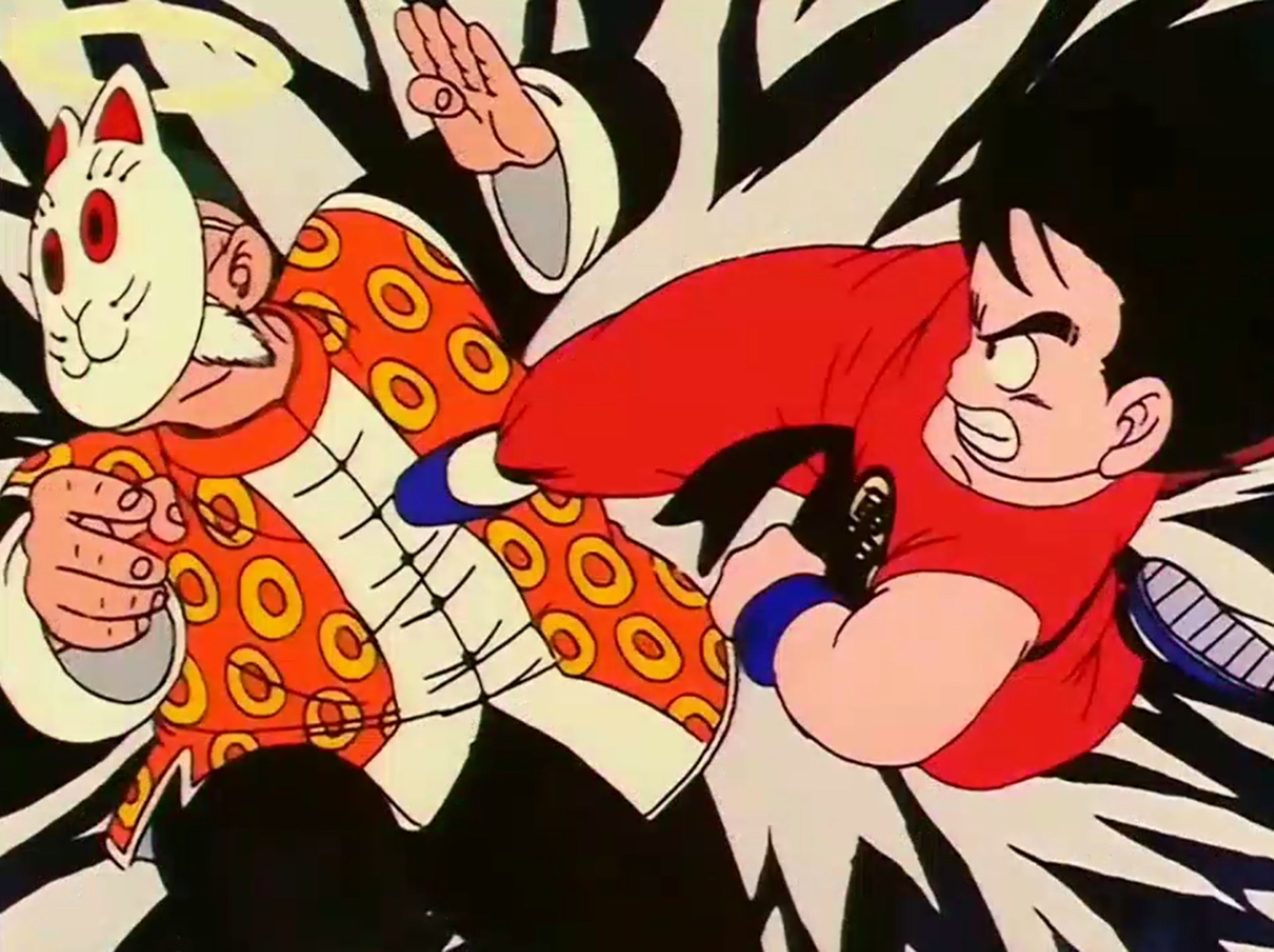 Dragon Ball - Goku vs Gohan