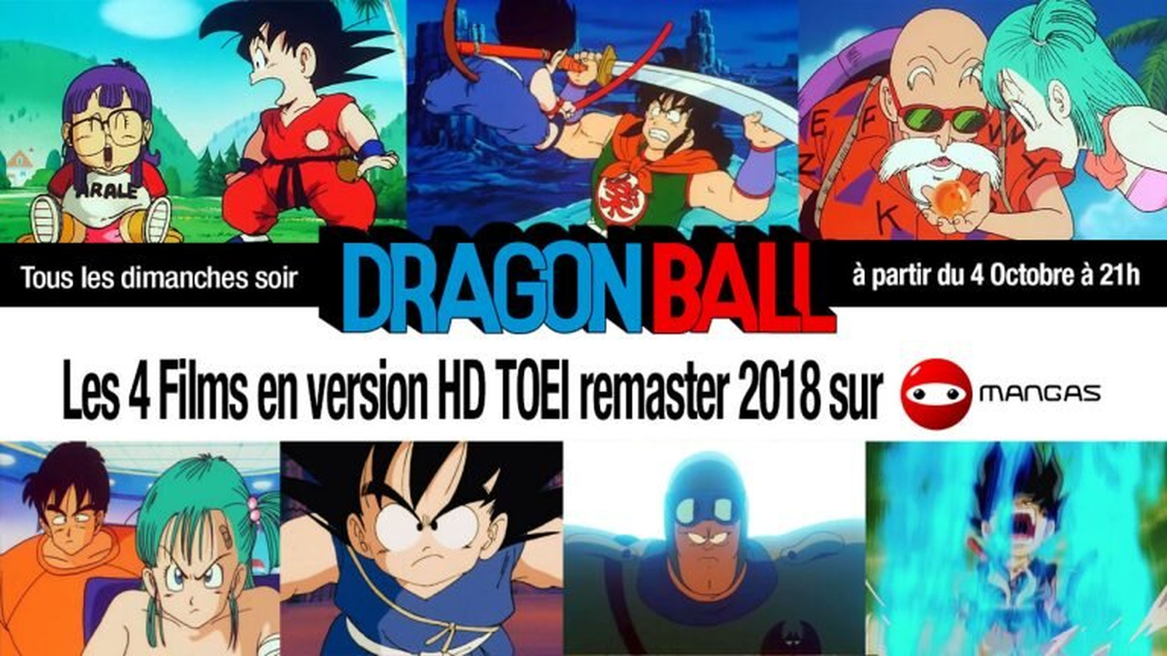 Dragon Ball - Llega a Europa la nueva remasterización de Toei Animation de las películas