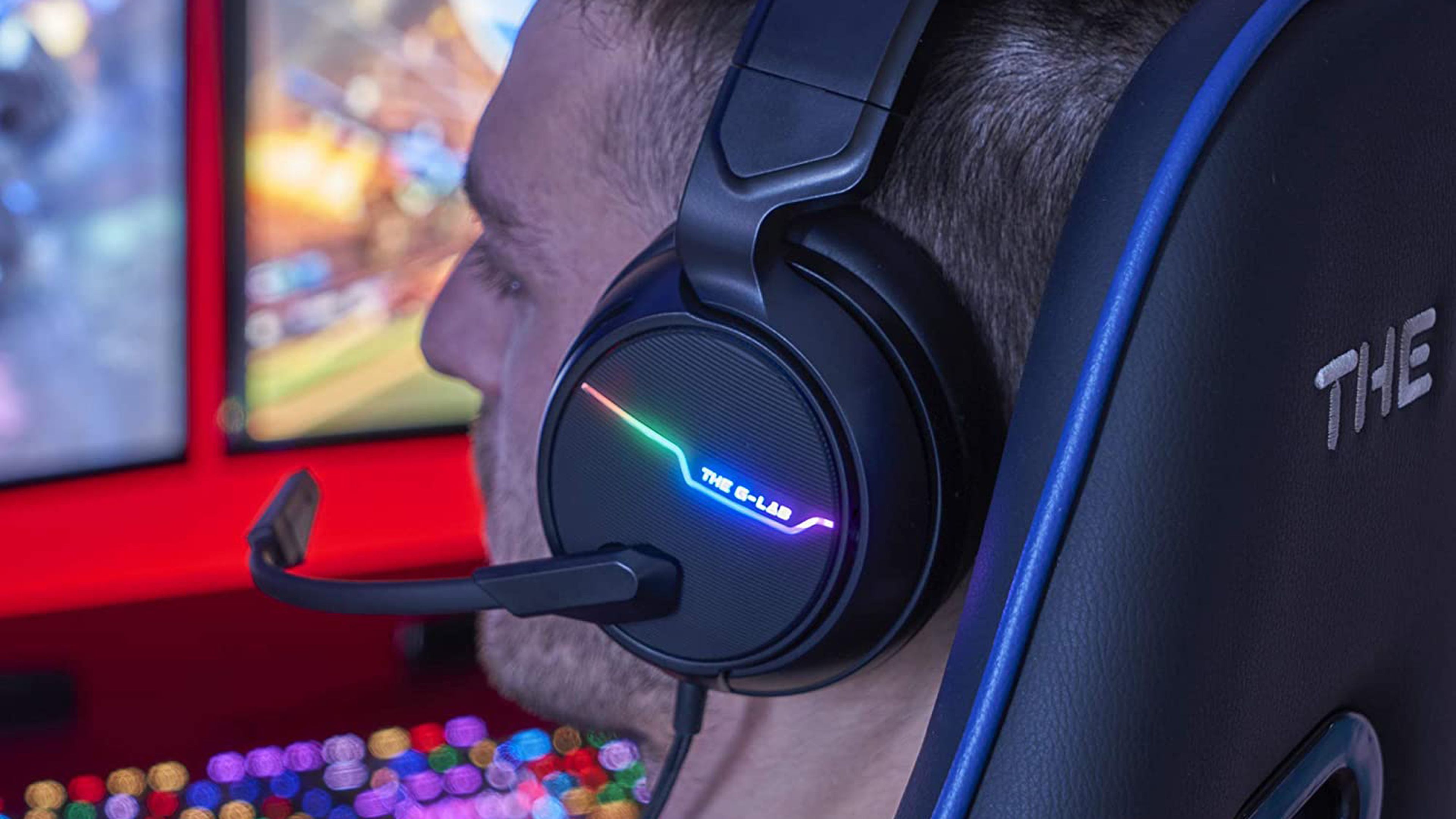 The G-Lab Korp Thallium Auriculares Gaming 7.1 RGB para PC/PS4