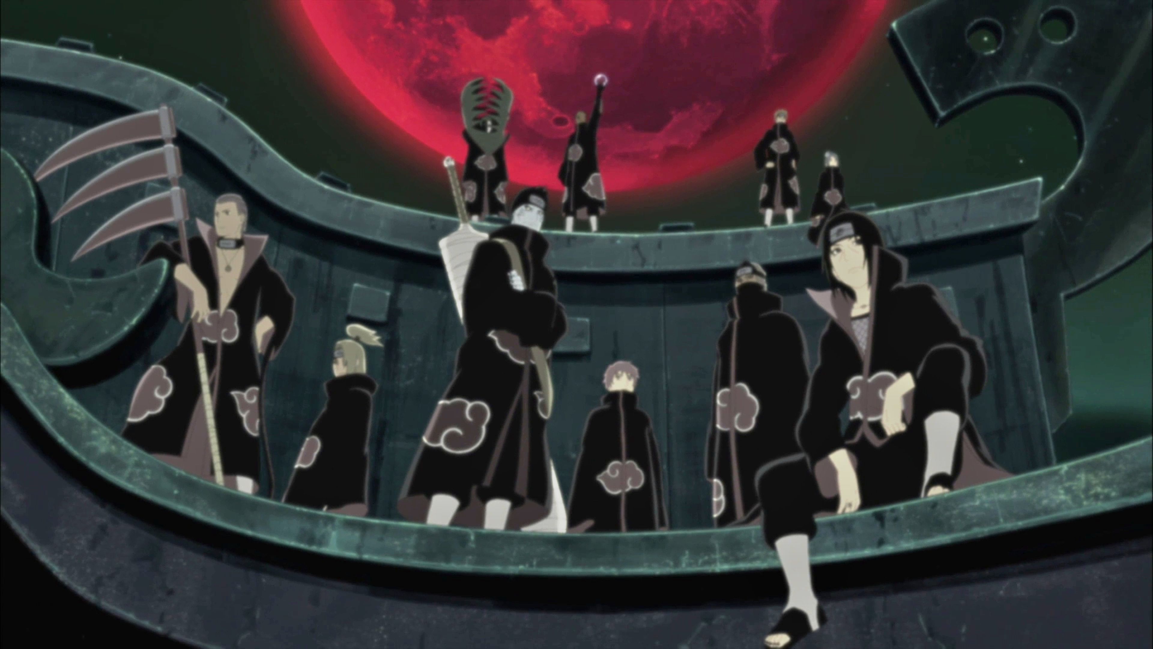 Naruto - Miembros de Akatsuki