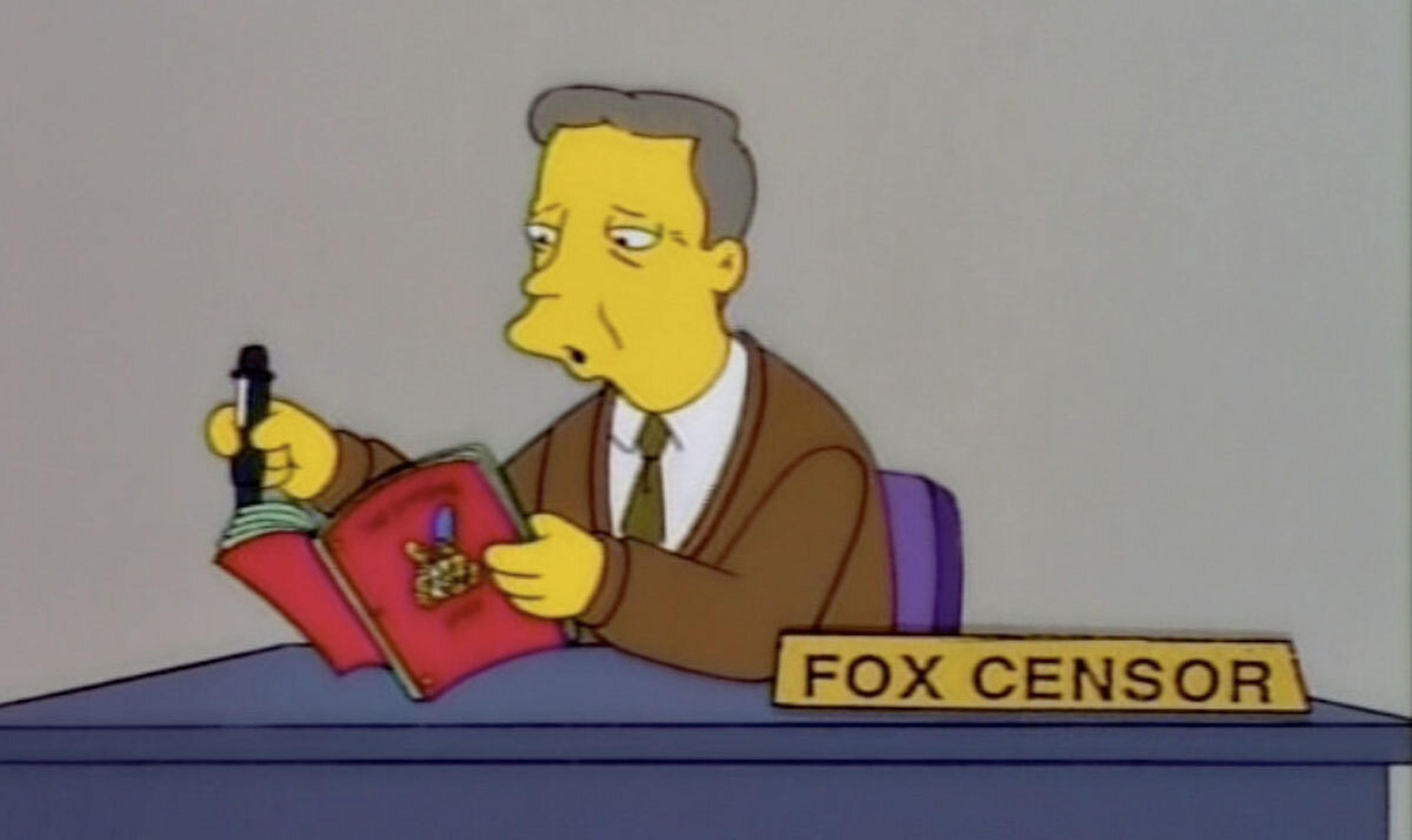 Los Simpson - Censor de la Fox