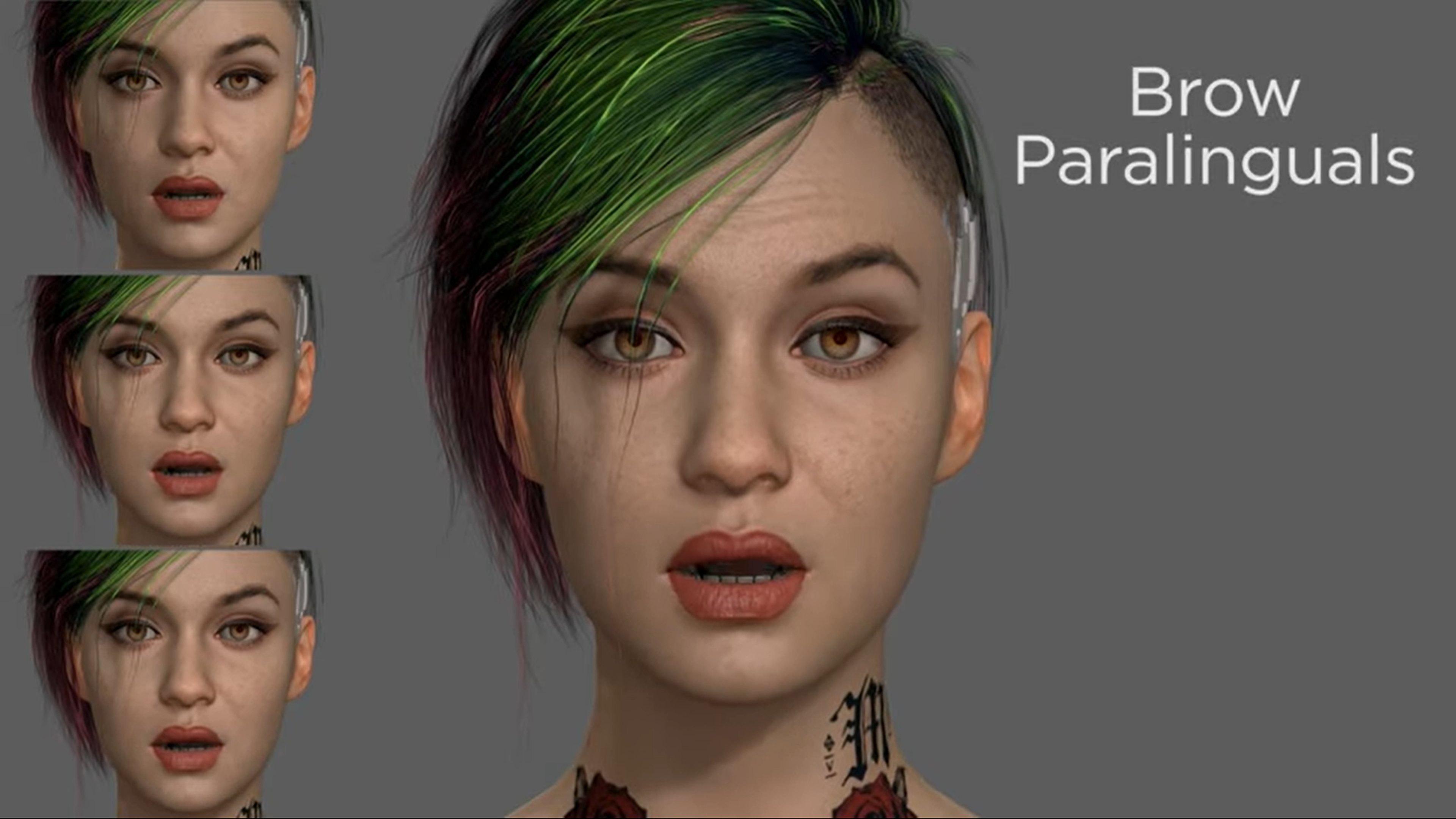 cyberpunk 2077 jali animacion facial