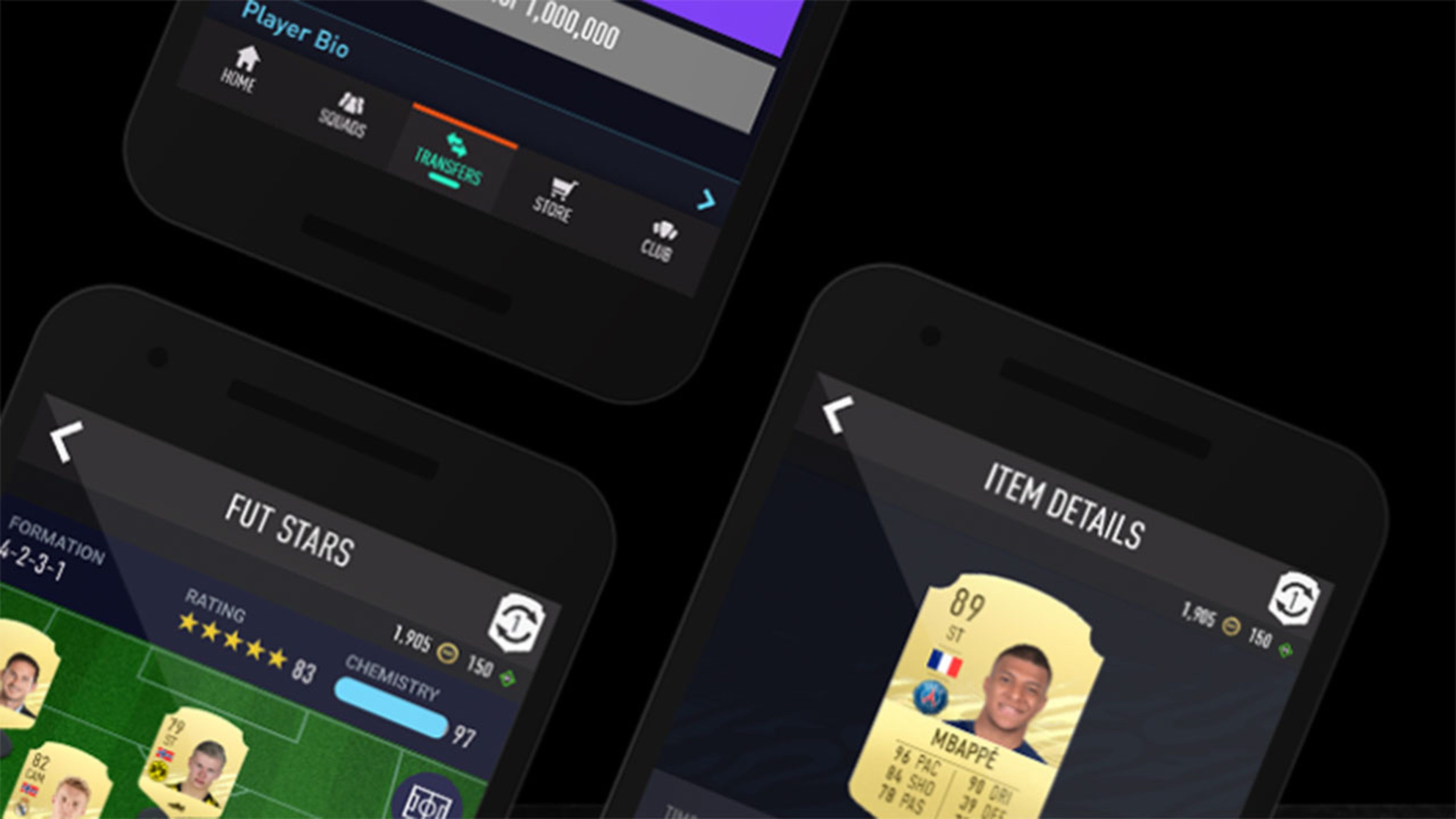 FIFA 21 web app