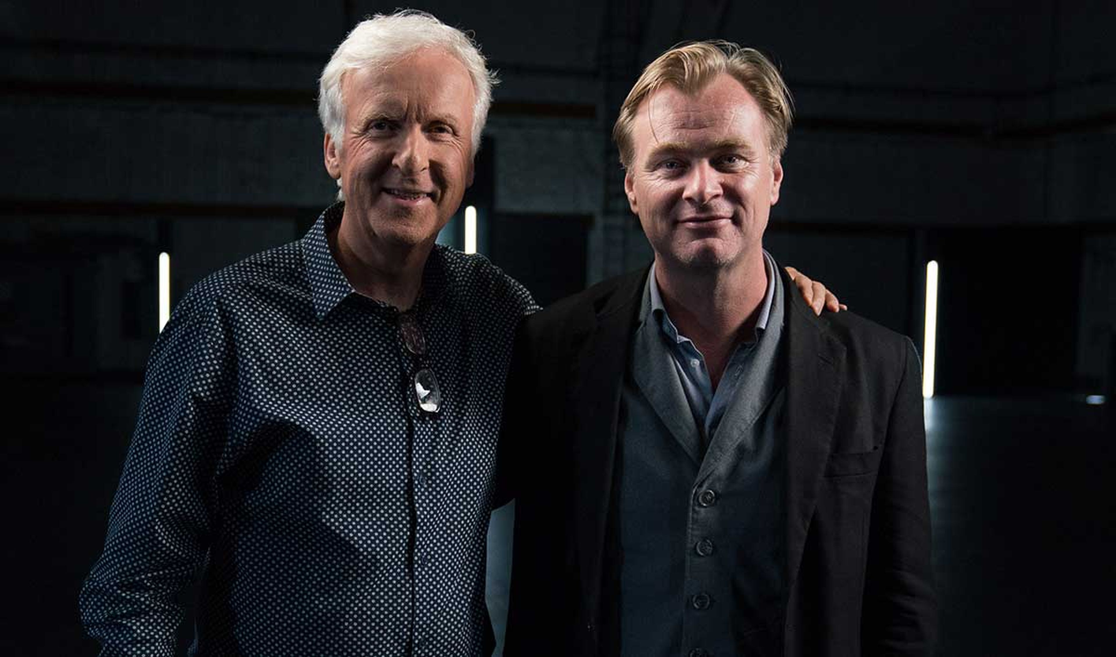 James Cameron y Christopher Nolan