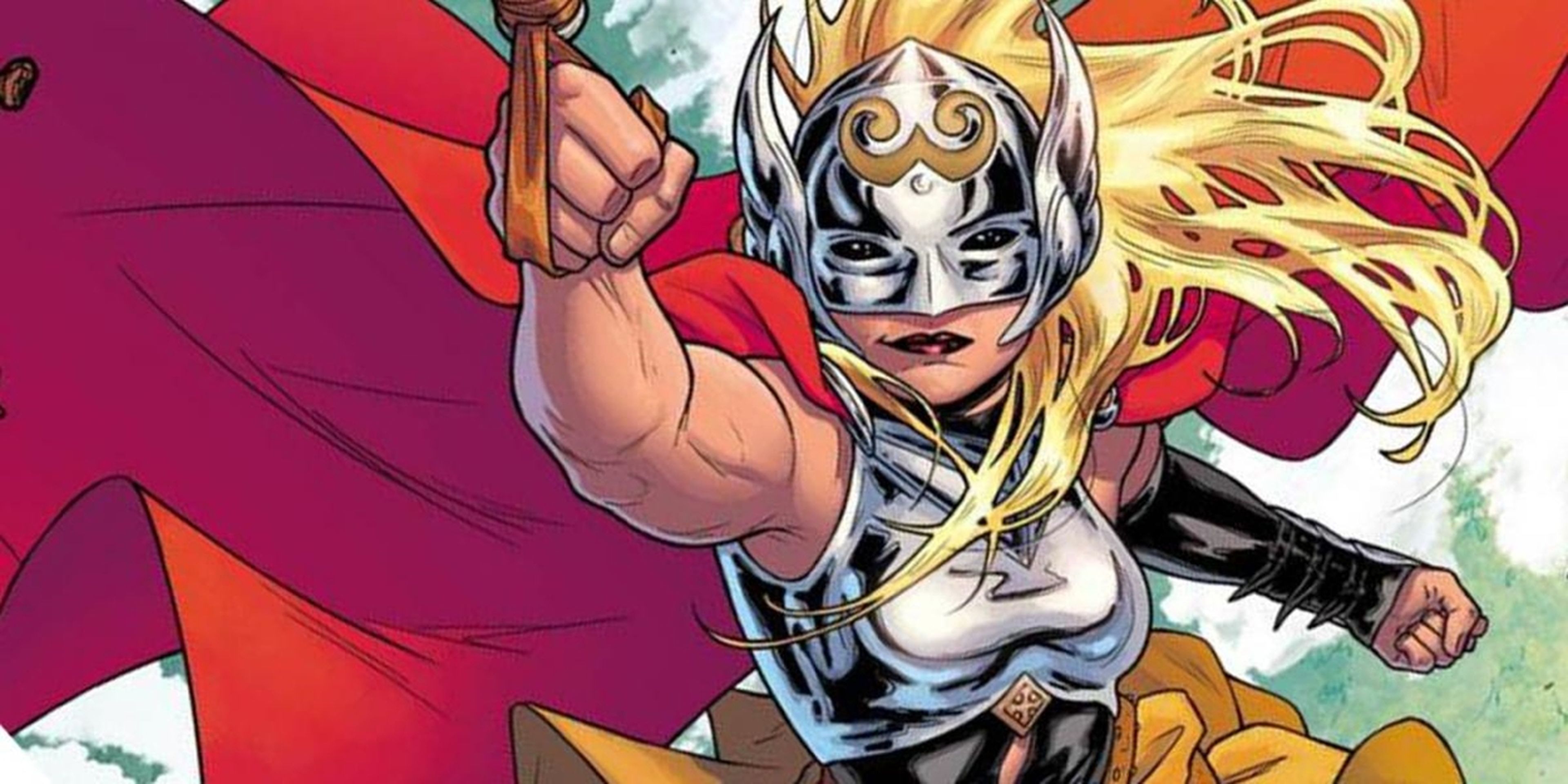 Jane Foster como Thor en los cómics Marvel