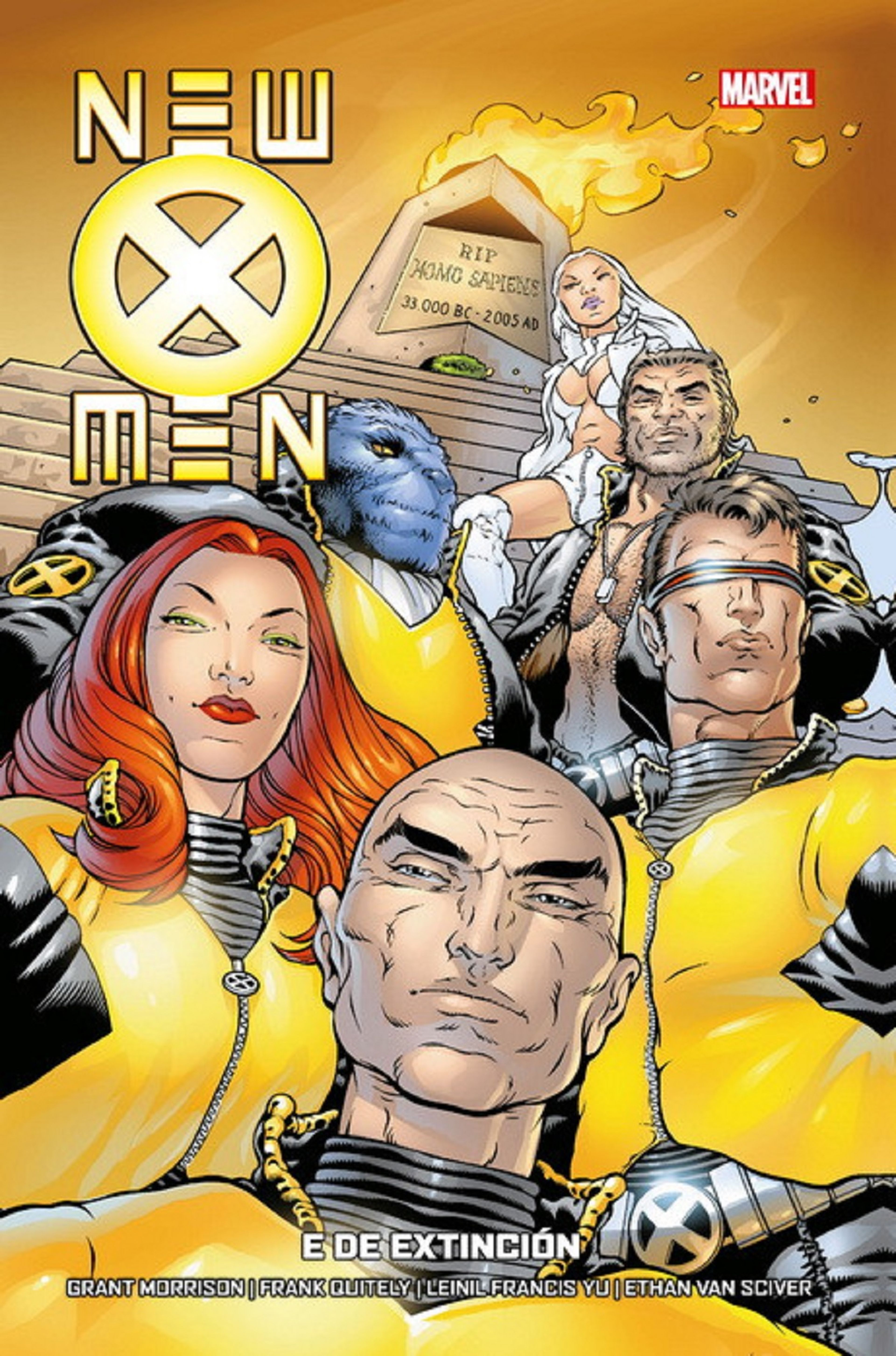 Portada de New X-Men