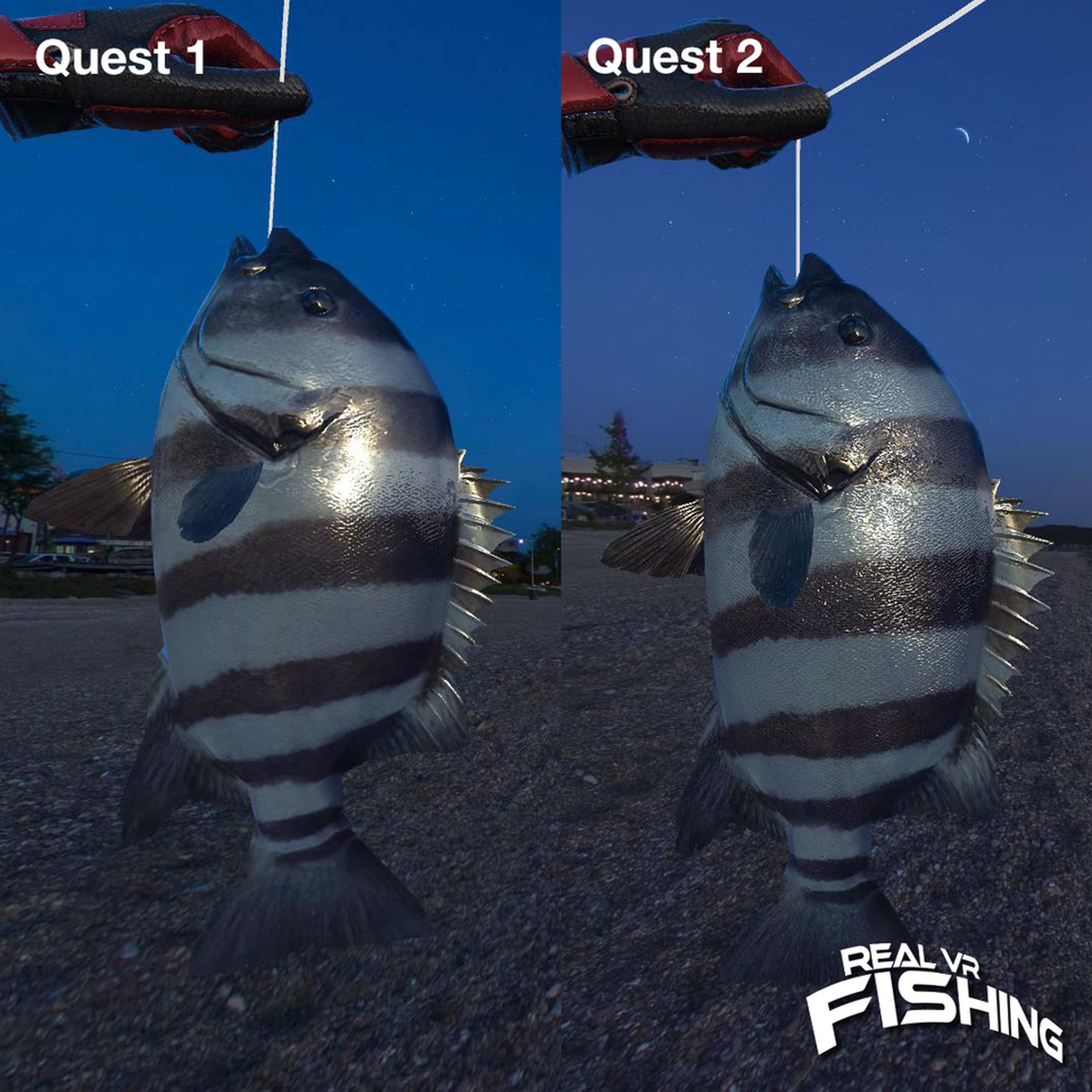 Real VR Fishing Oculus Quest 2