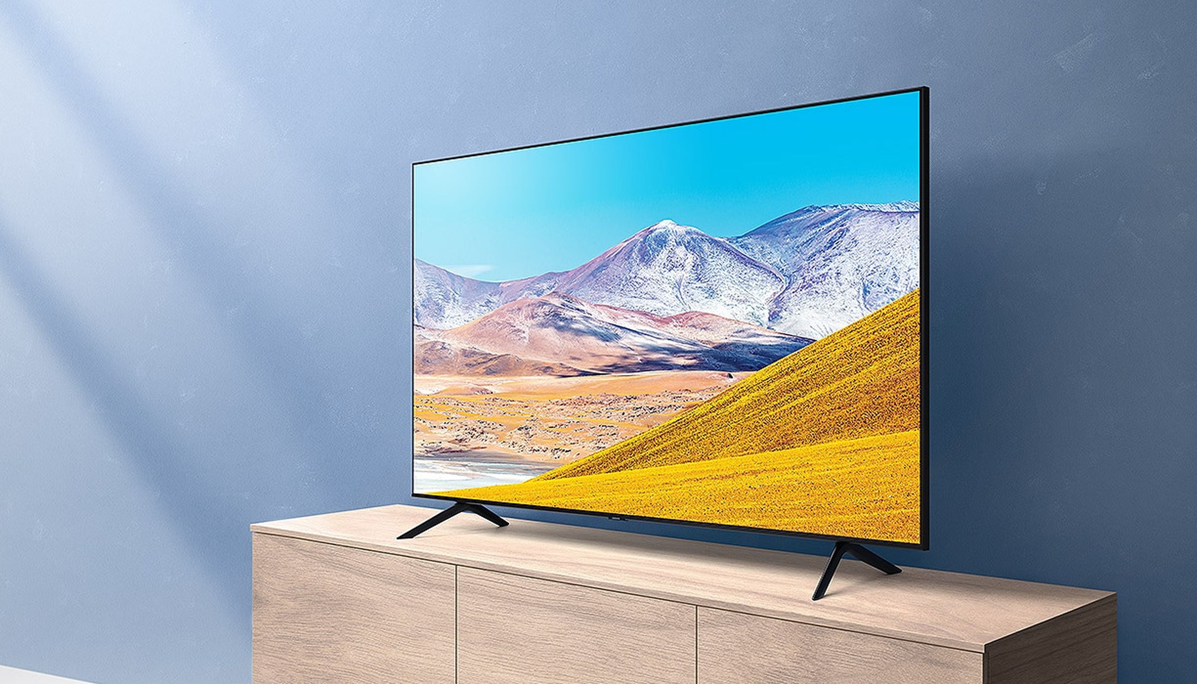 Pantalla Samsung 55 Pulgadas Smart TV Crystal UHD 4K a precio de socio