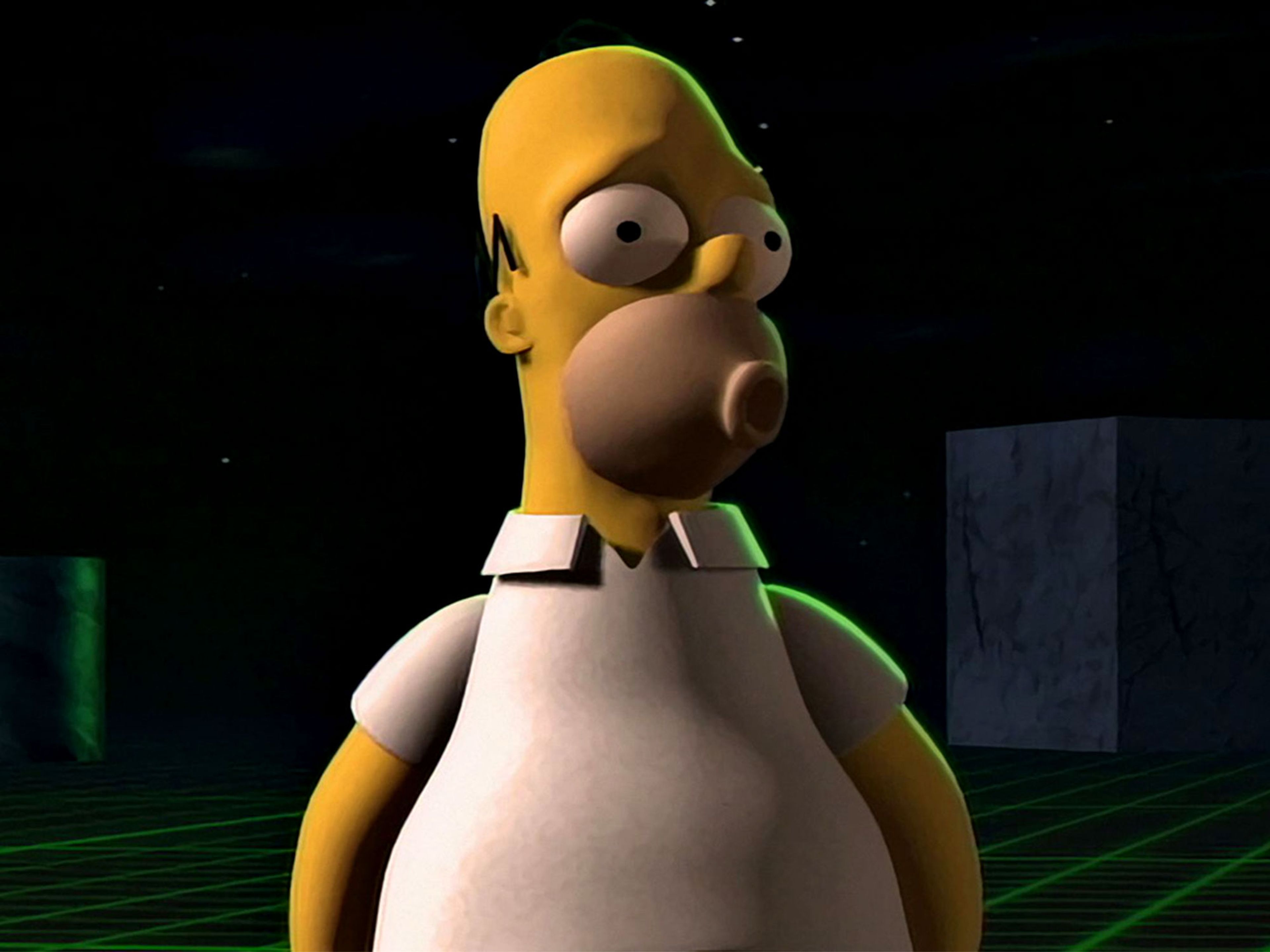 Los Simpson - Homer en 3D