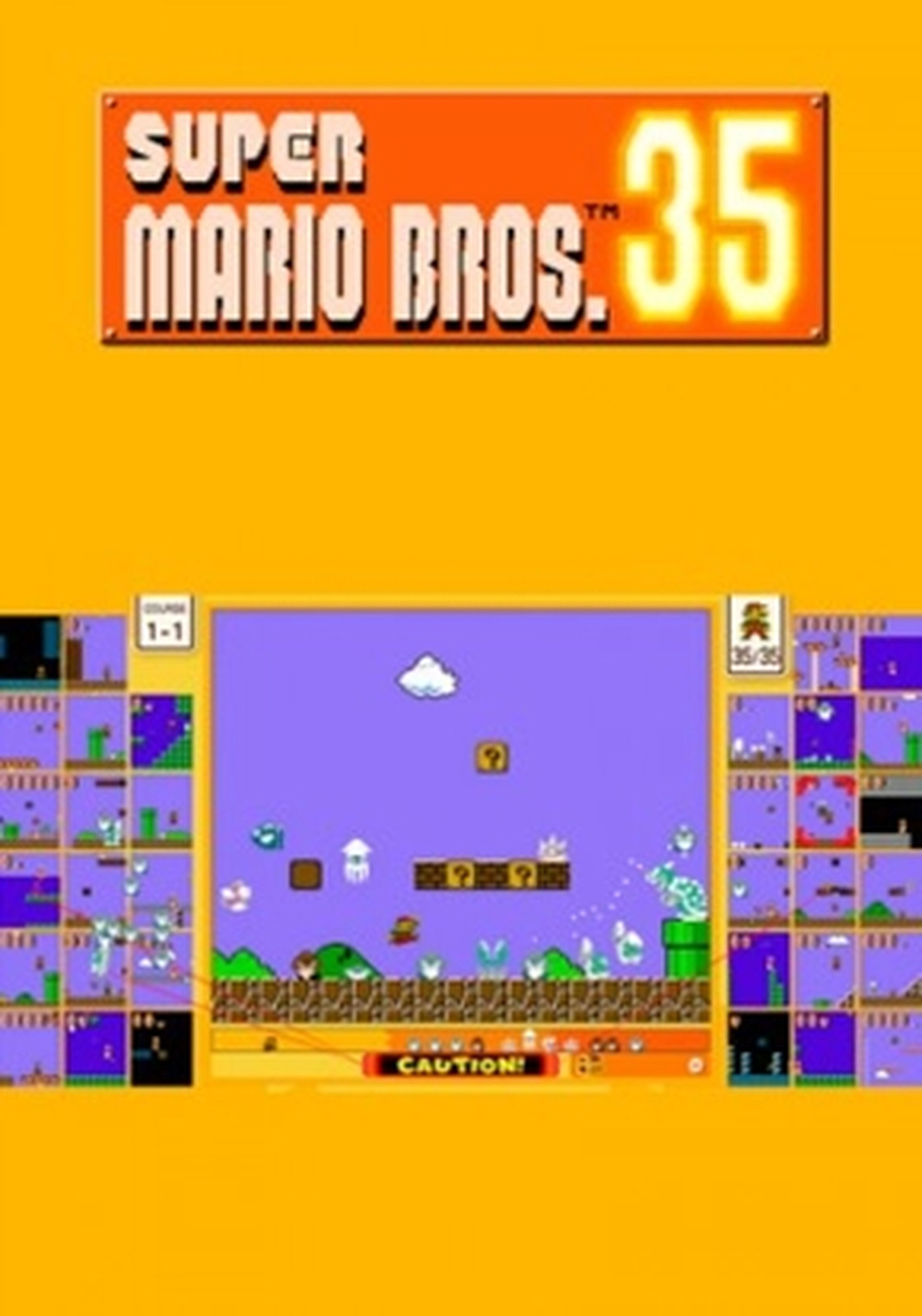 Super Mario Bros 35 cartel