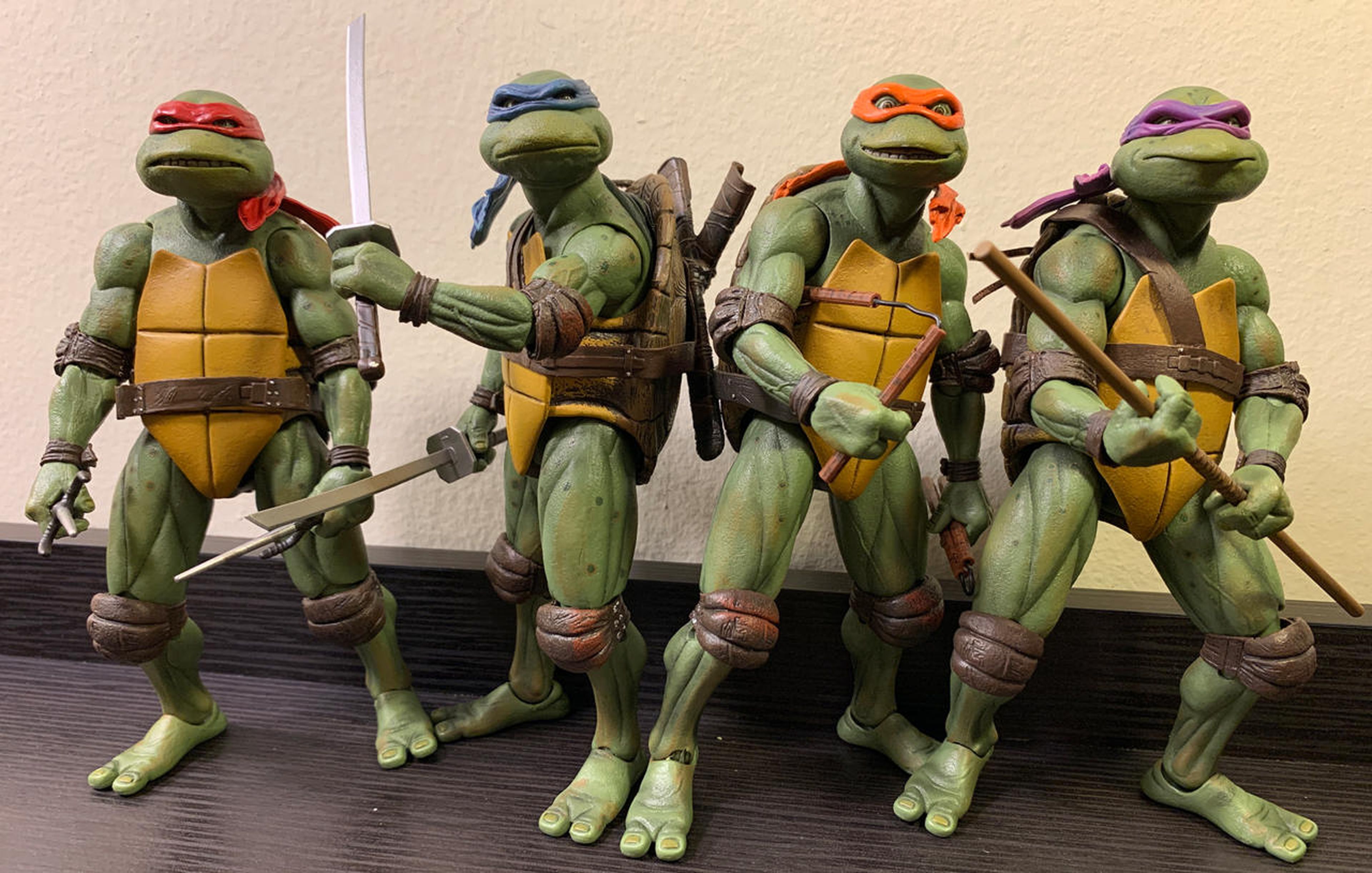 Tortugas Ninja - Figuras de acción de NECA