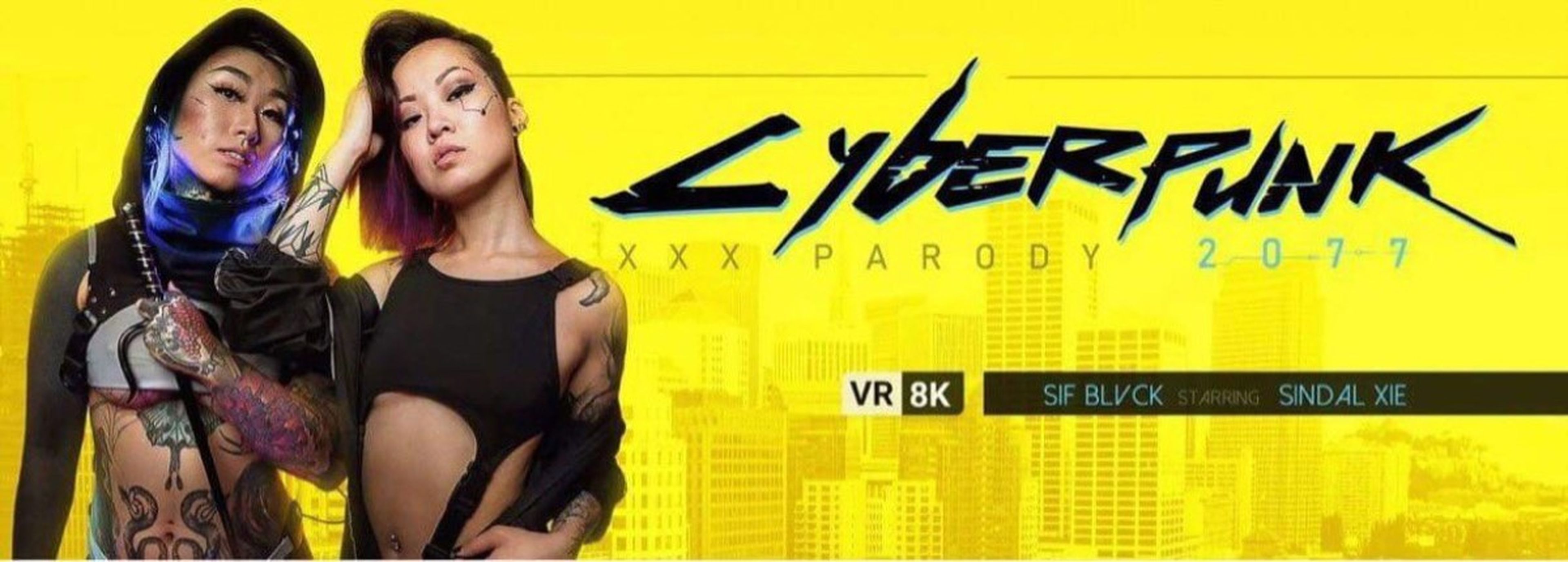 Cyberpunk 2077 parodia porno