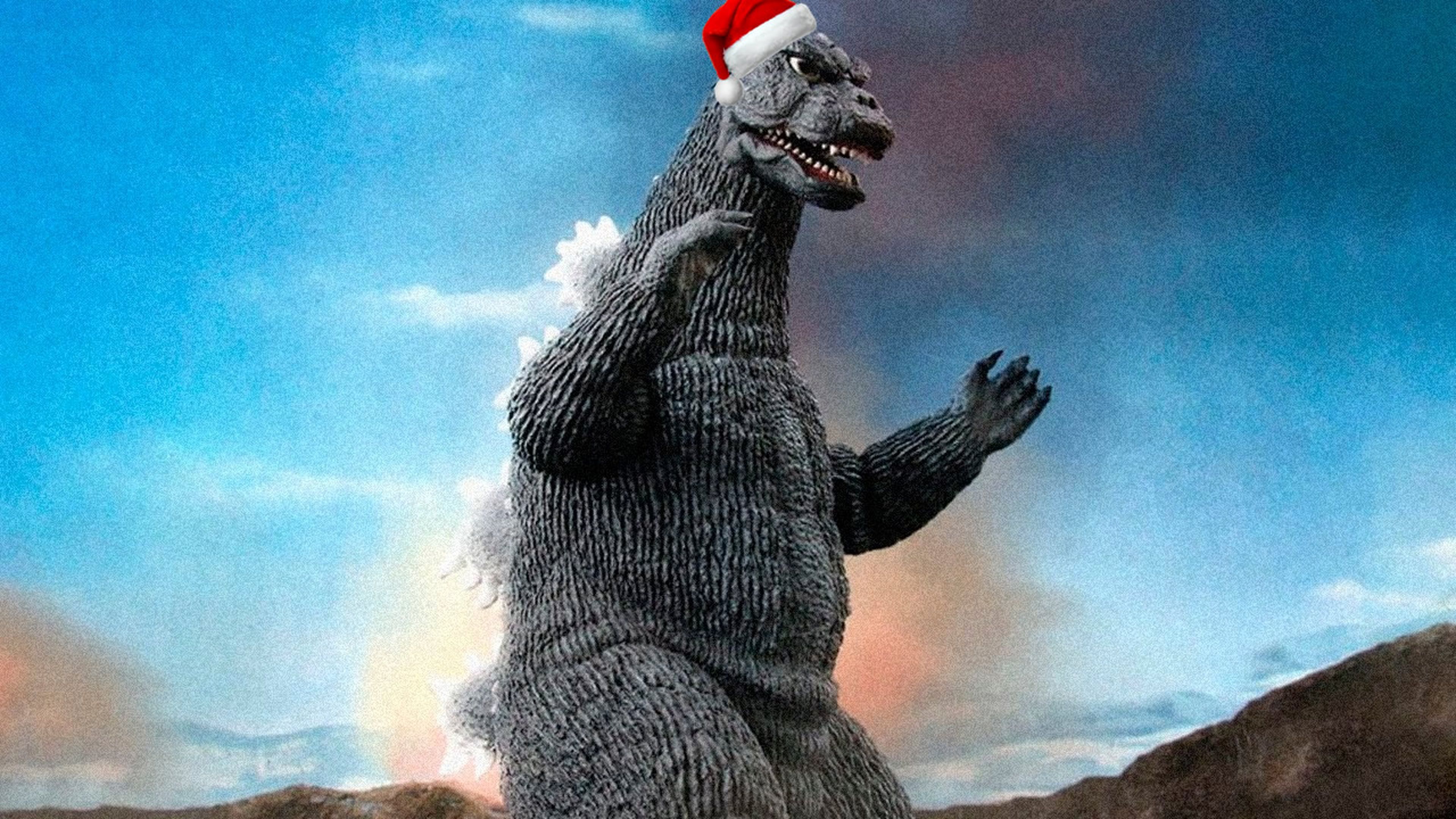 Godzilla navideño