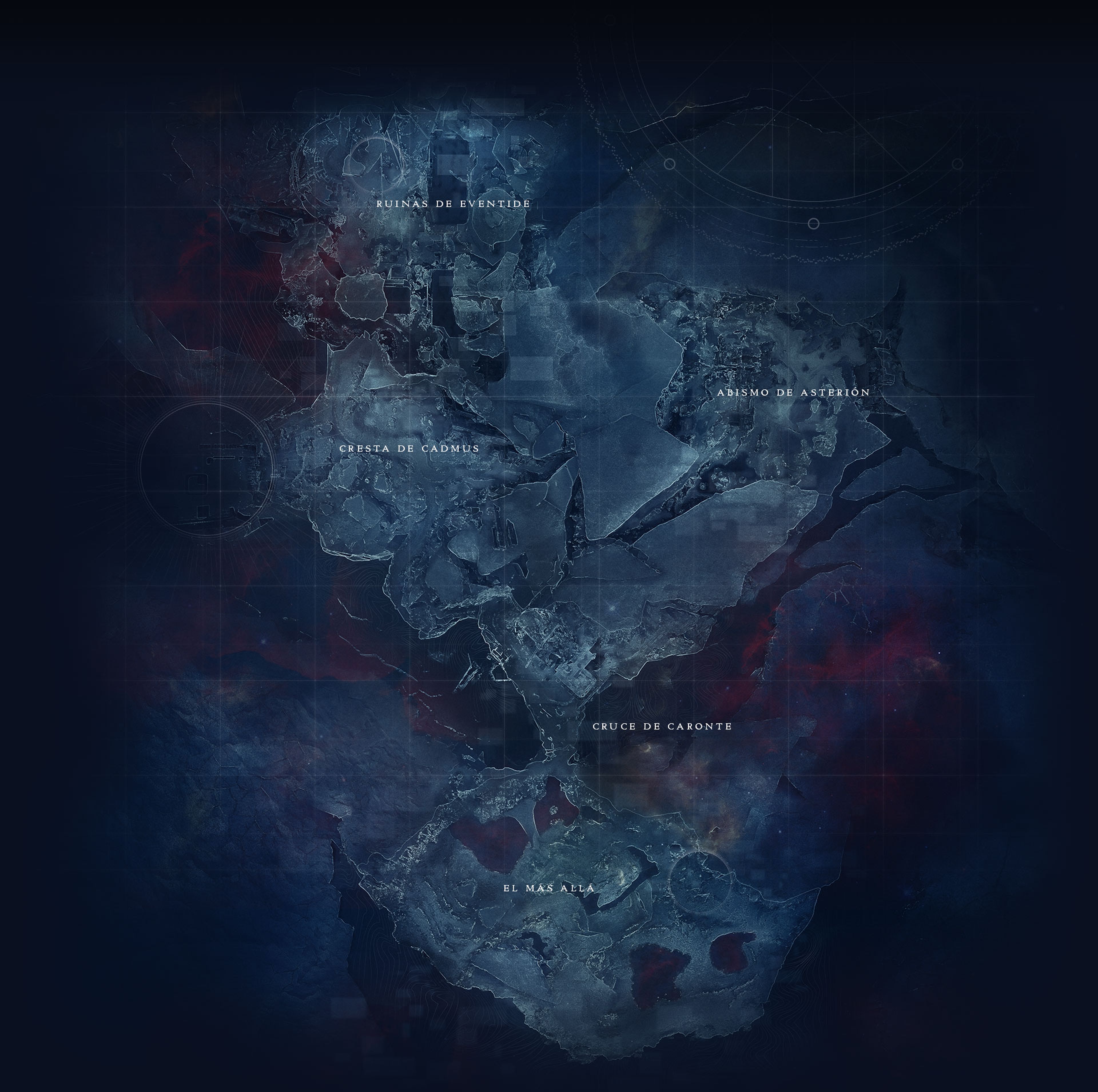 Mapa Europa Destiny 2 Más allá de la luz