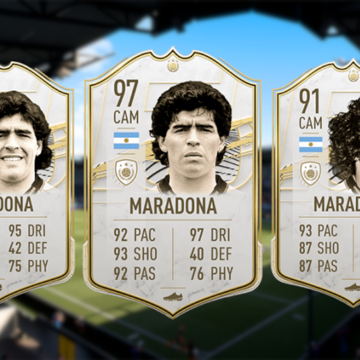 Morte de Maradona gera inflação em cartas de FIFA 21