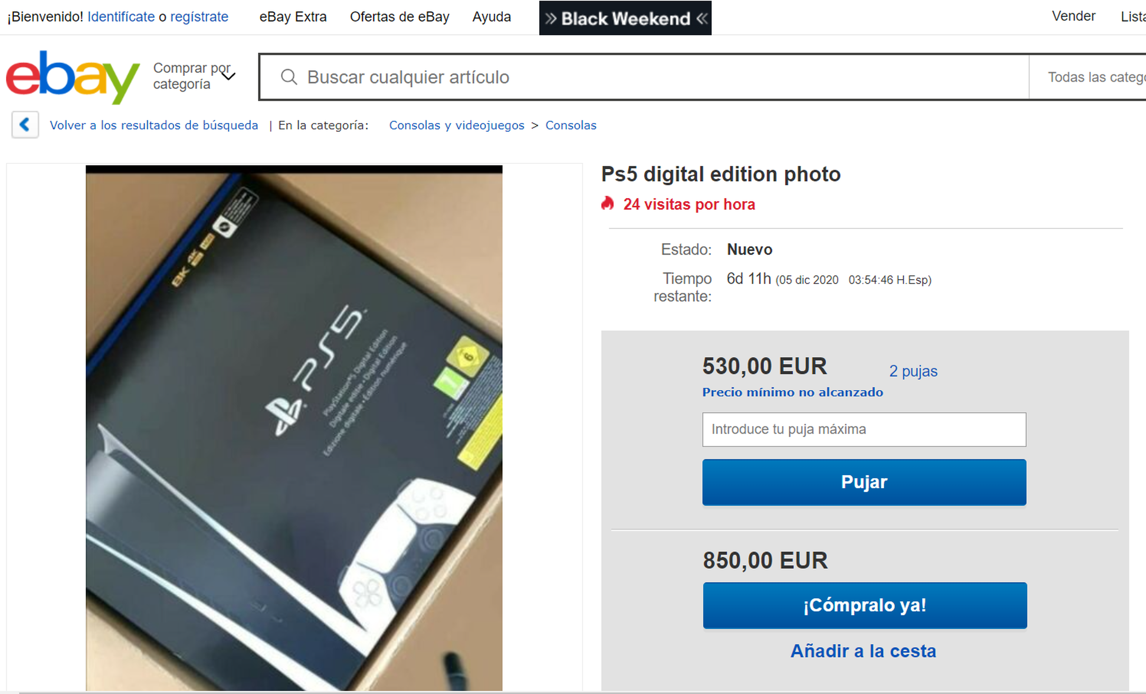 PS5 eBay