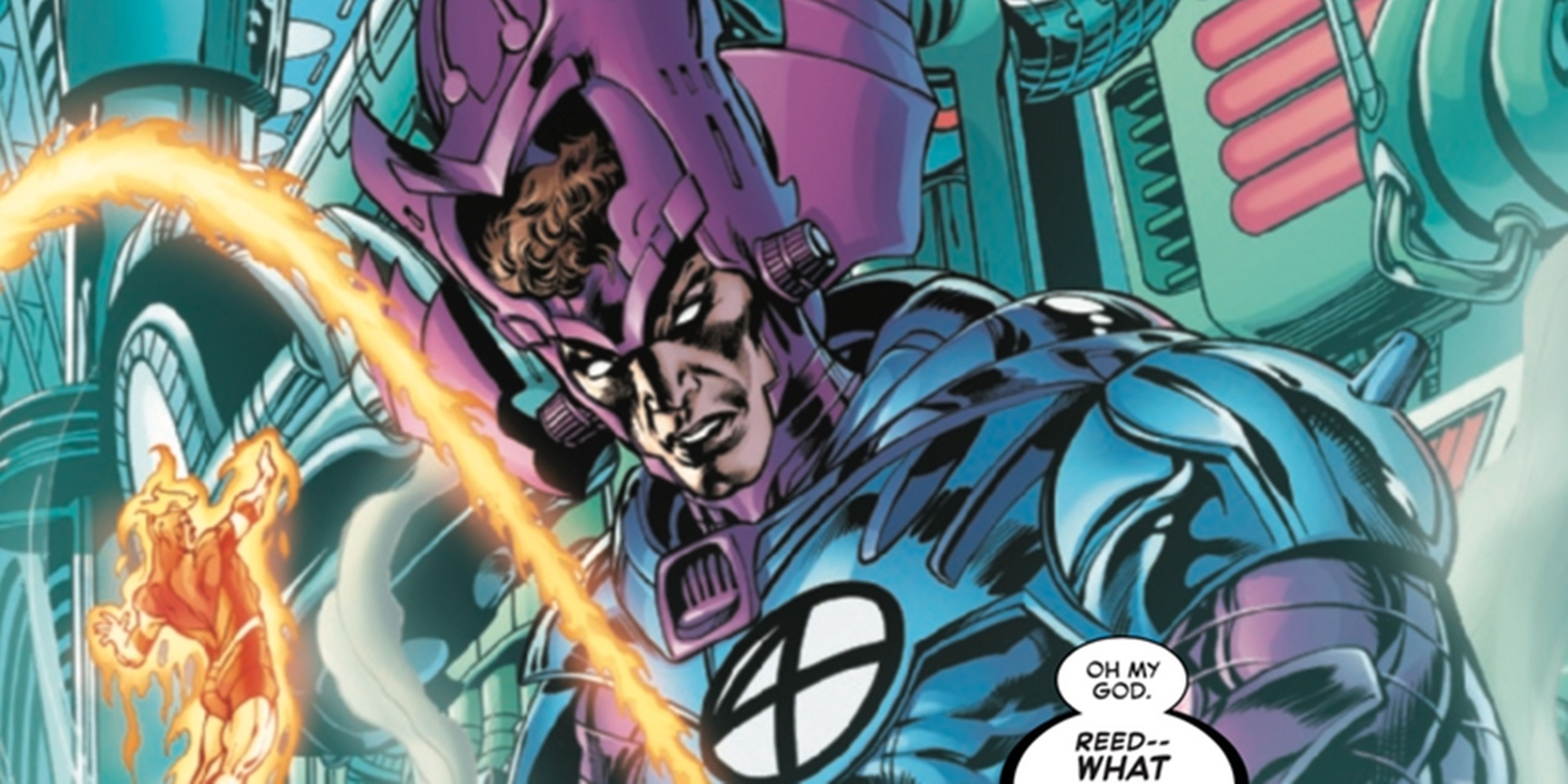 Reed Richards se convierte en el nuevo Galactus en los cómics Marvel