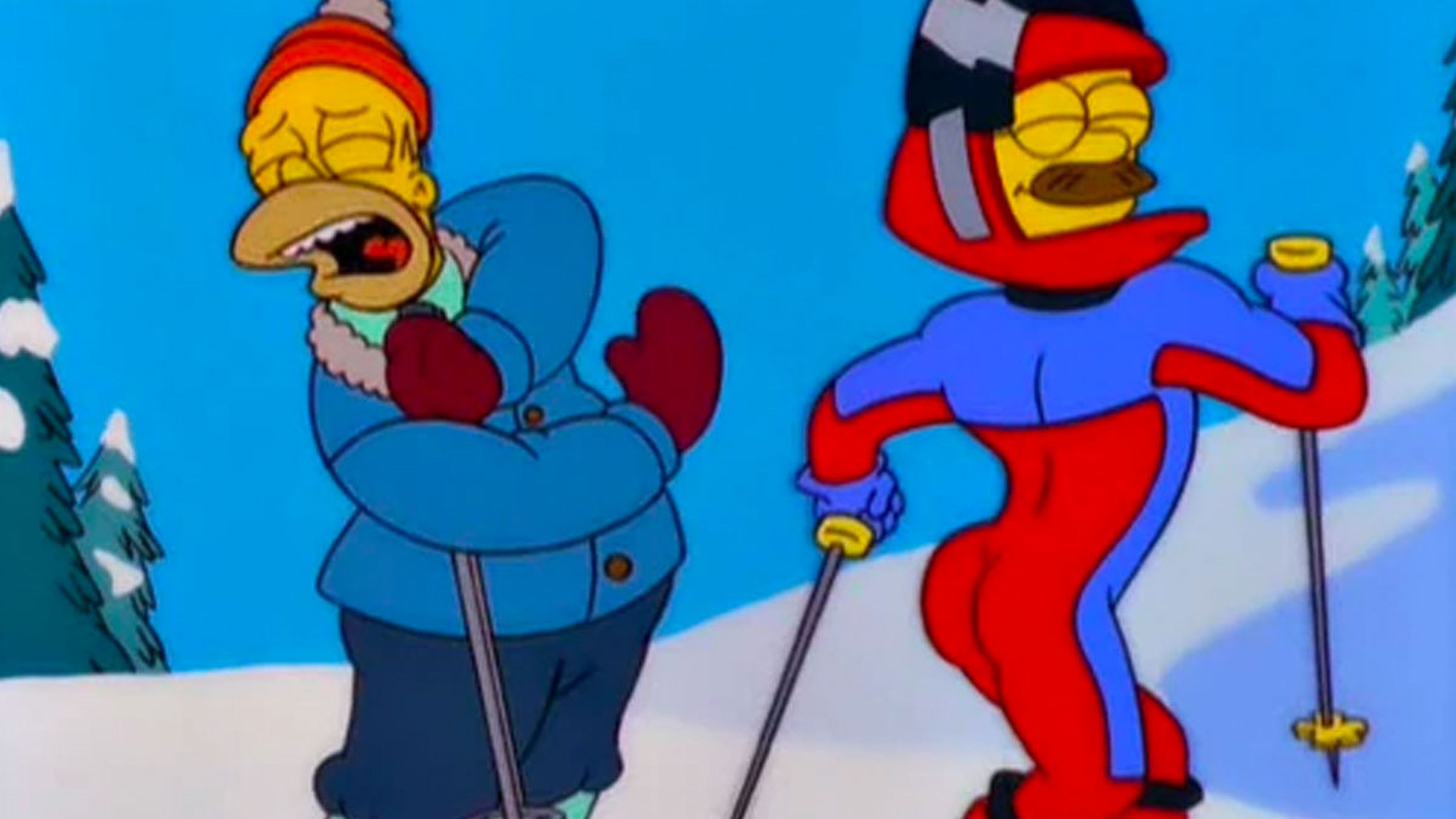 Los Simpson - Ned Flanders - Como si no llevara nada