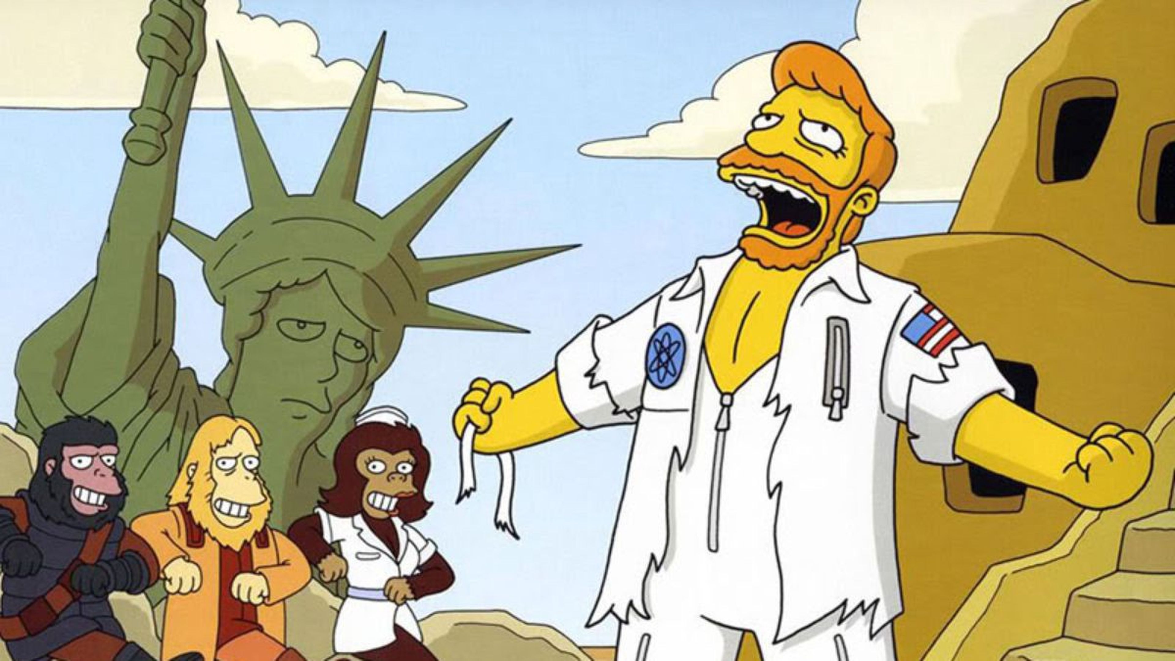 Los Simpson - El planeta de los simios