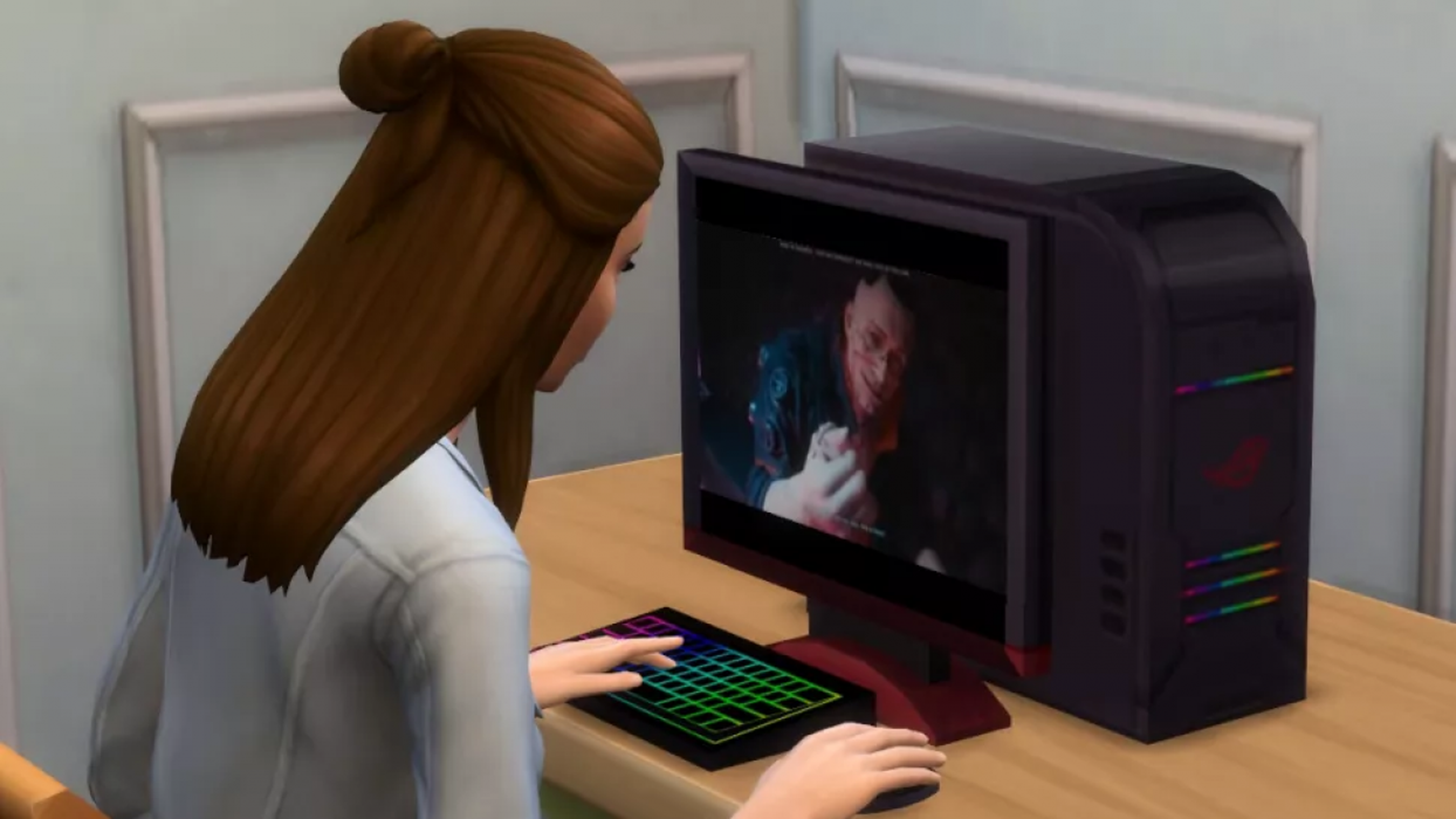 Los Sims 4 mod Cyberpunk 2077