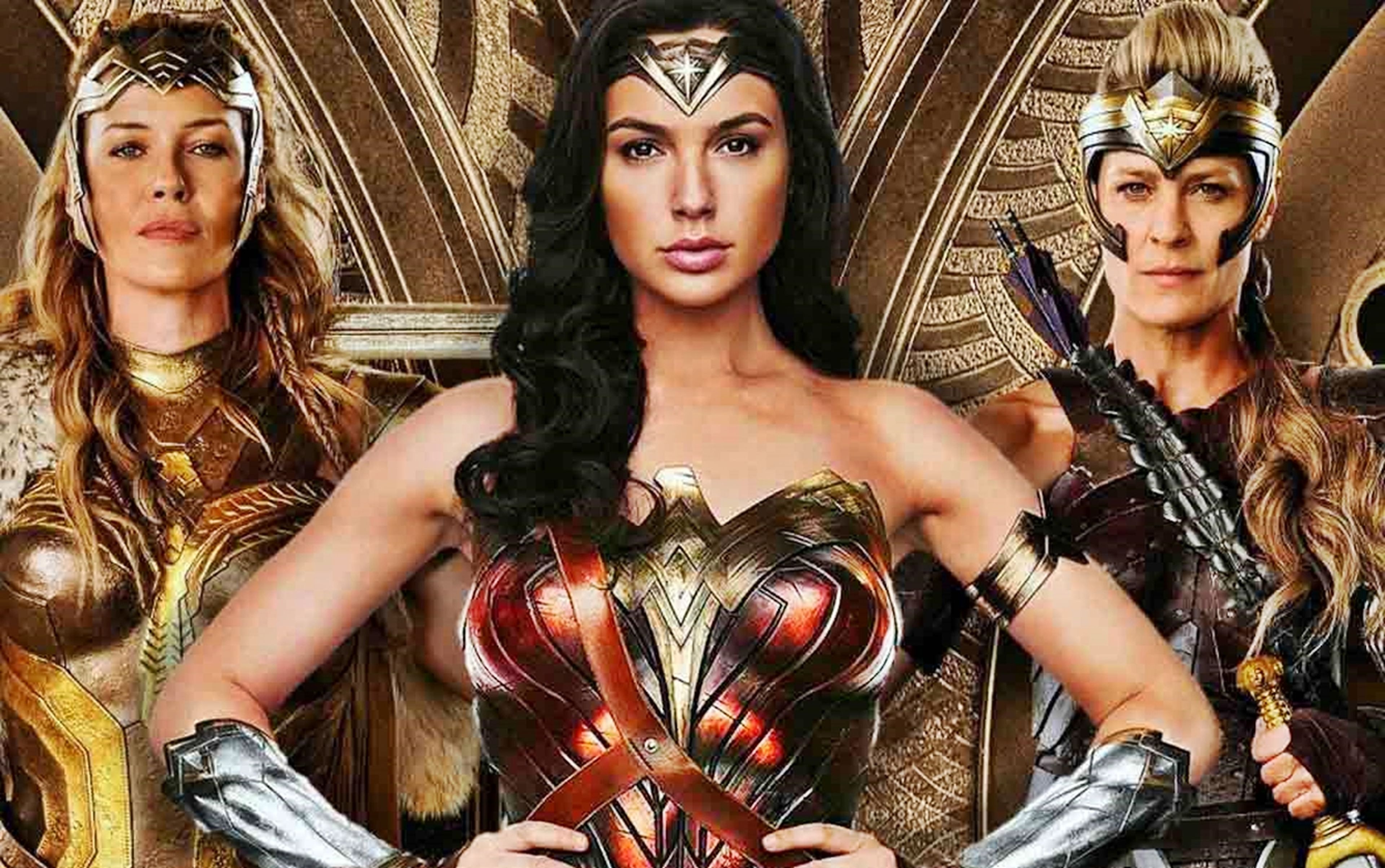 Wonder Woman y las amazonas