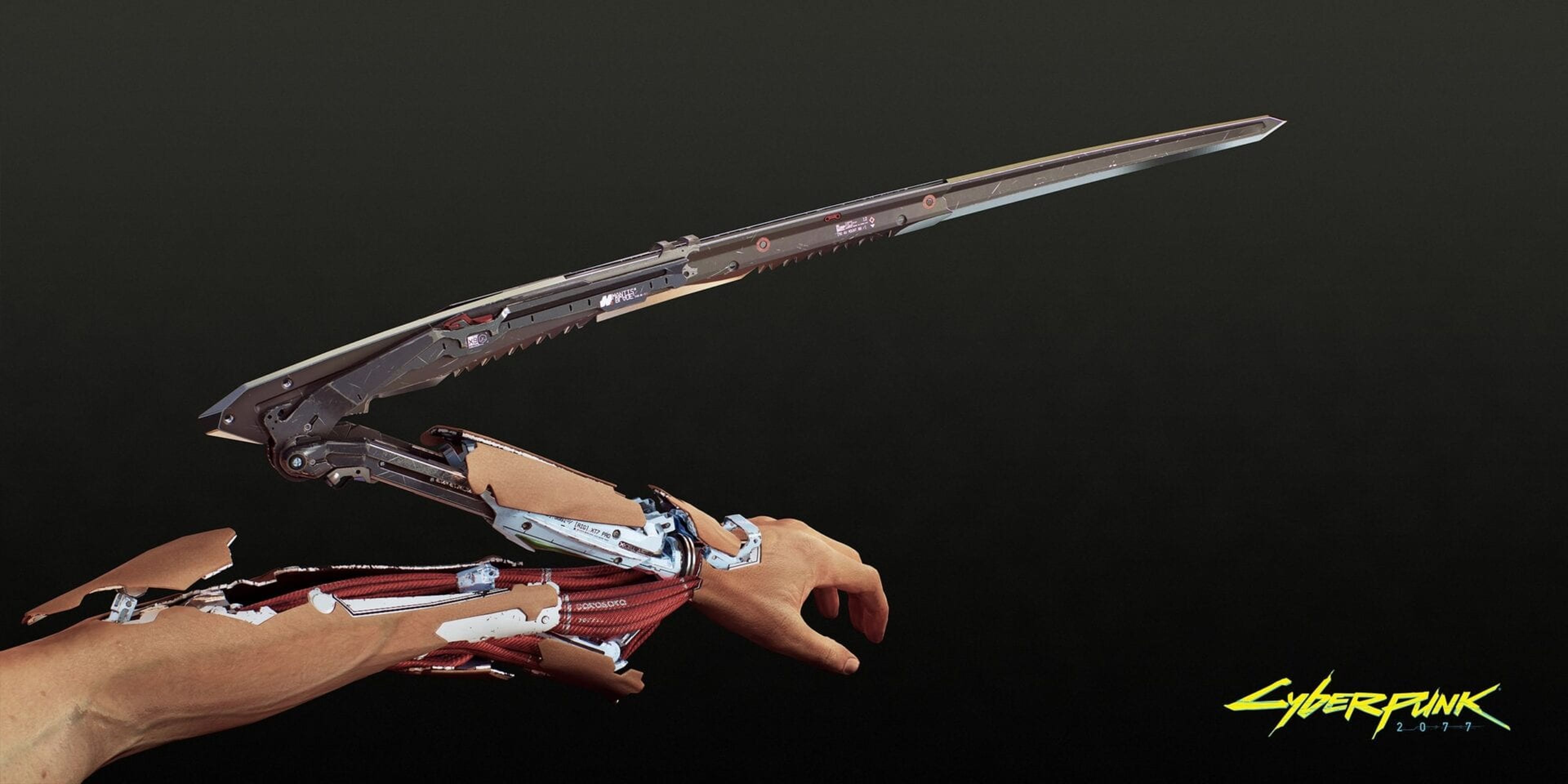 Cyberpunk 2077 cuchillas mantis