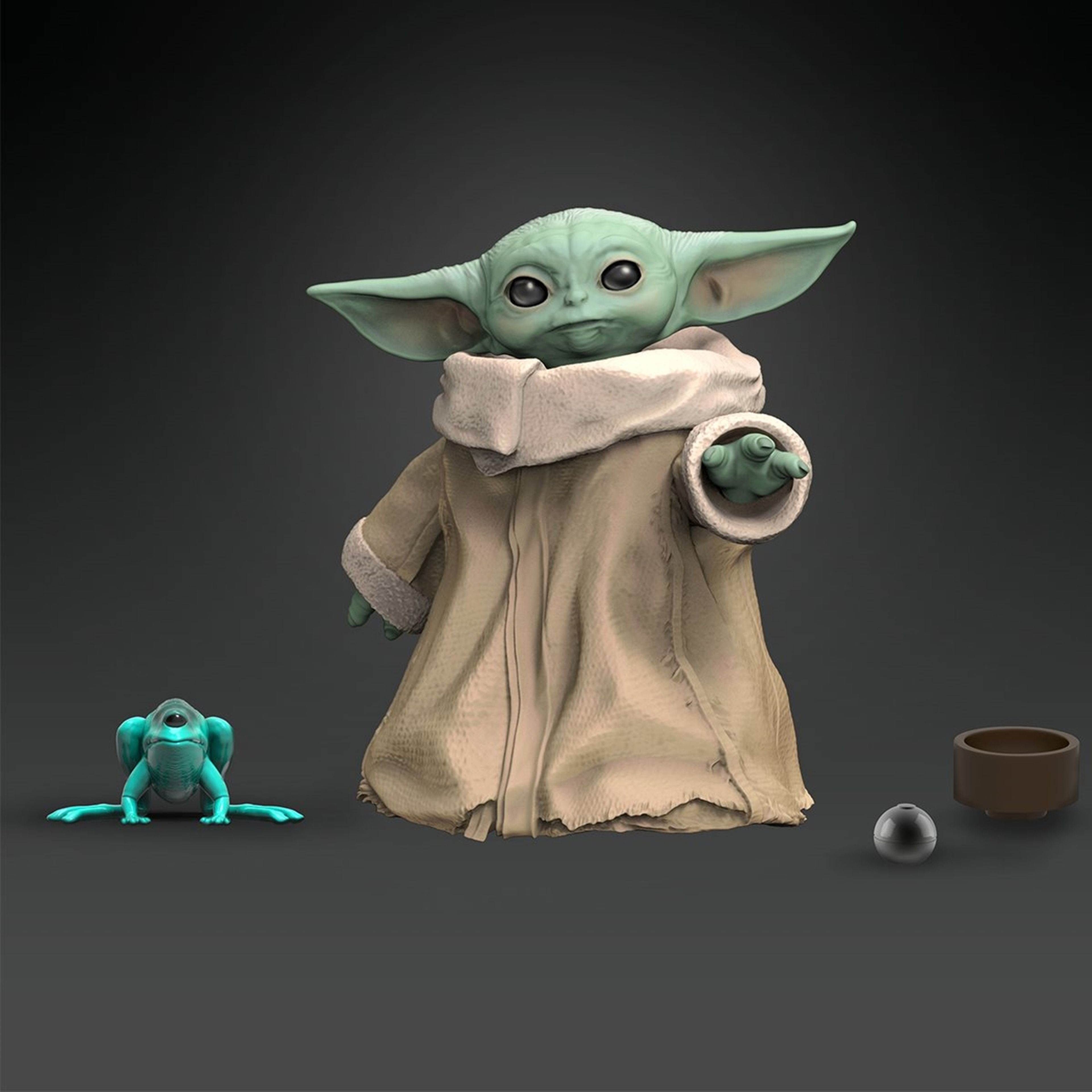 Figura de acción Baby Yoda de la serie The Mandalorian