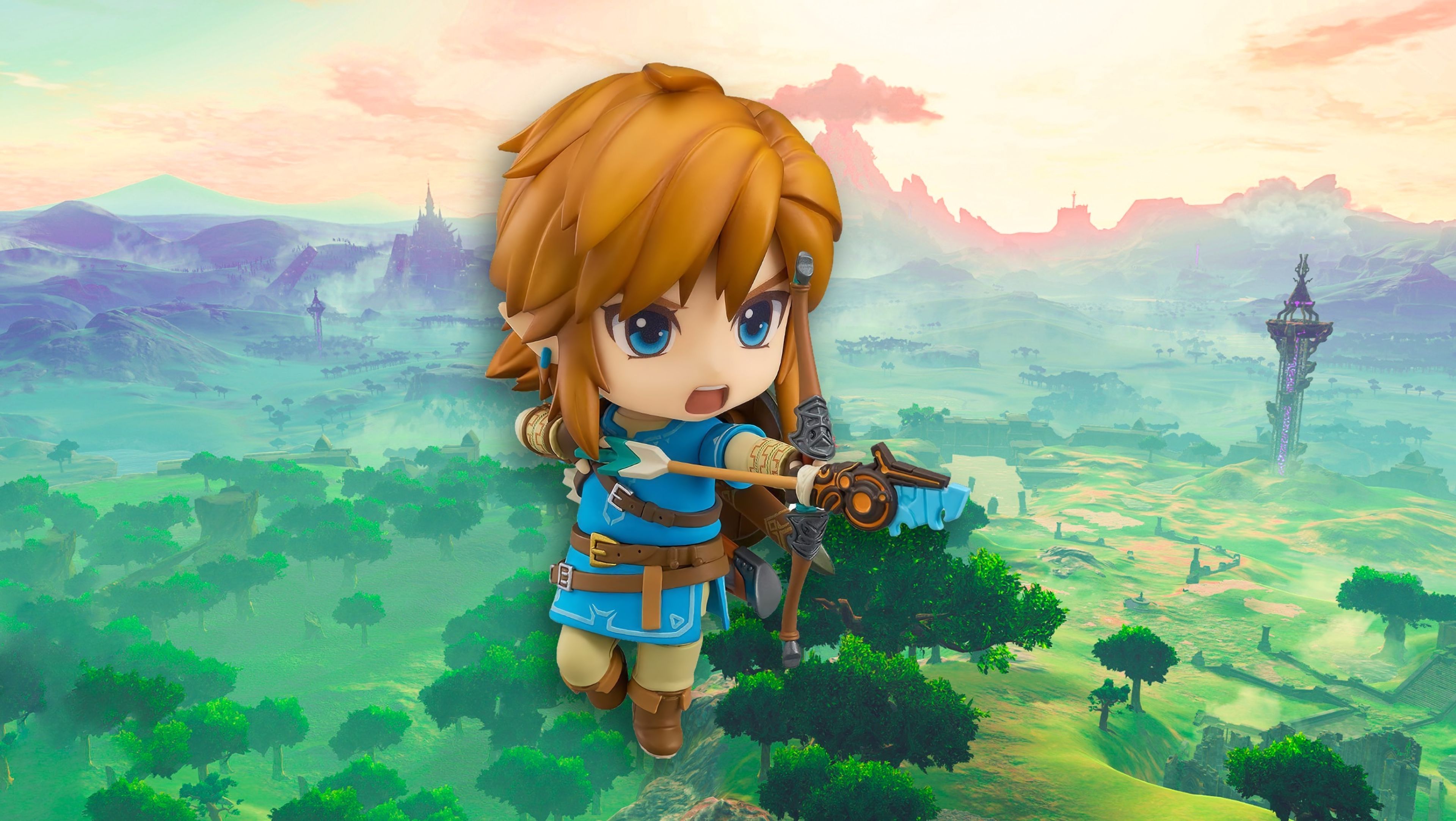 Figura Nendroid de Link de Zelda estilo Kawaii
