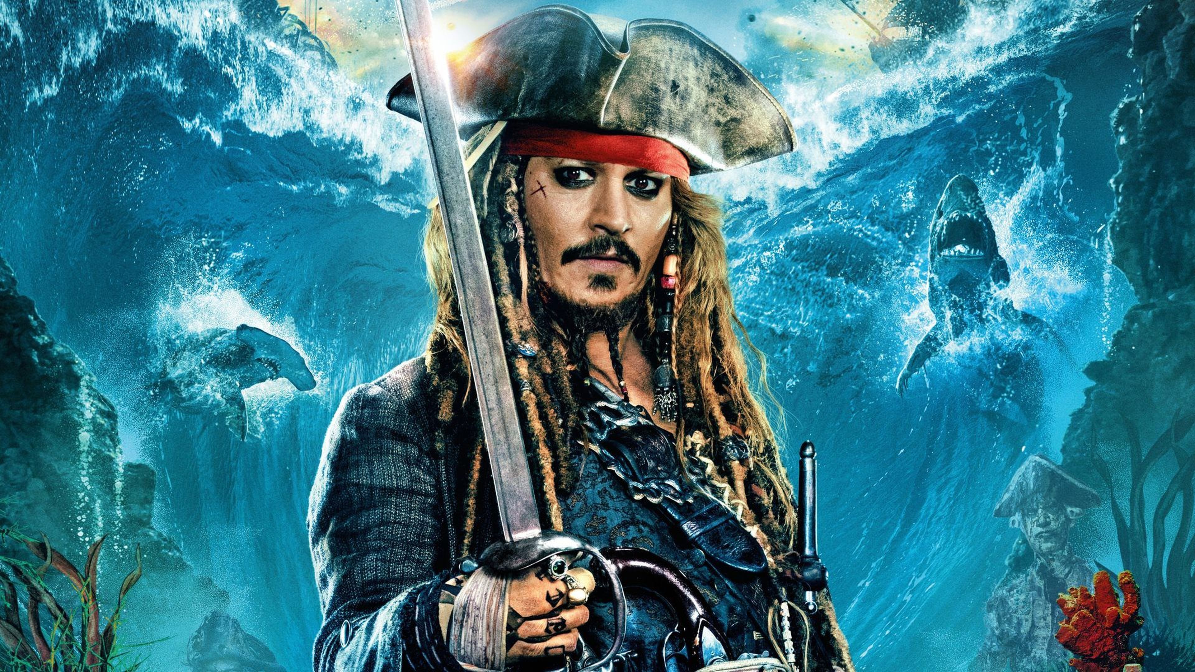 Jack Sparrow - Johnny Depp - Piratas del Caribe