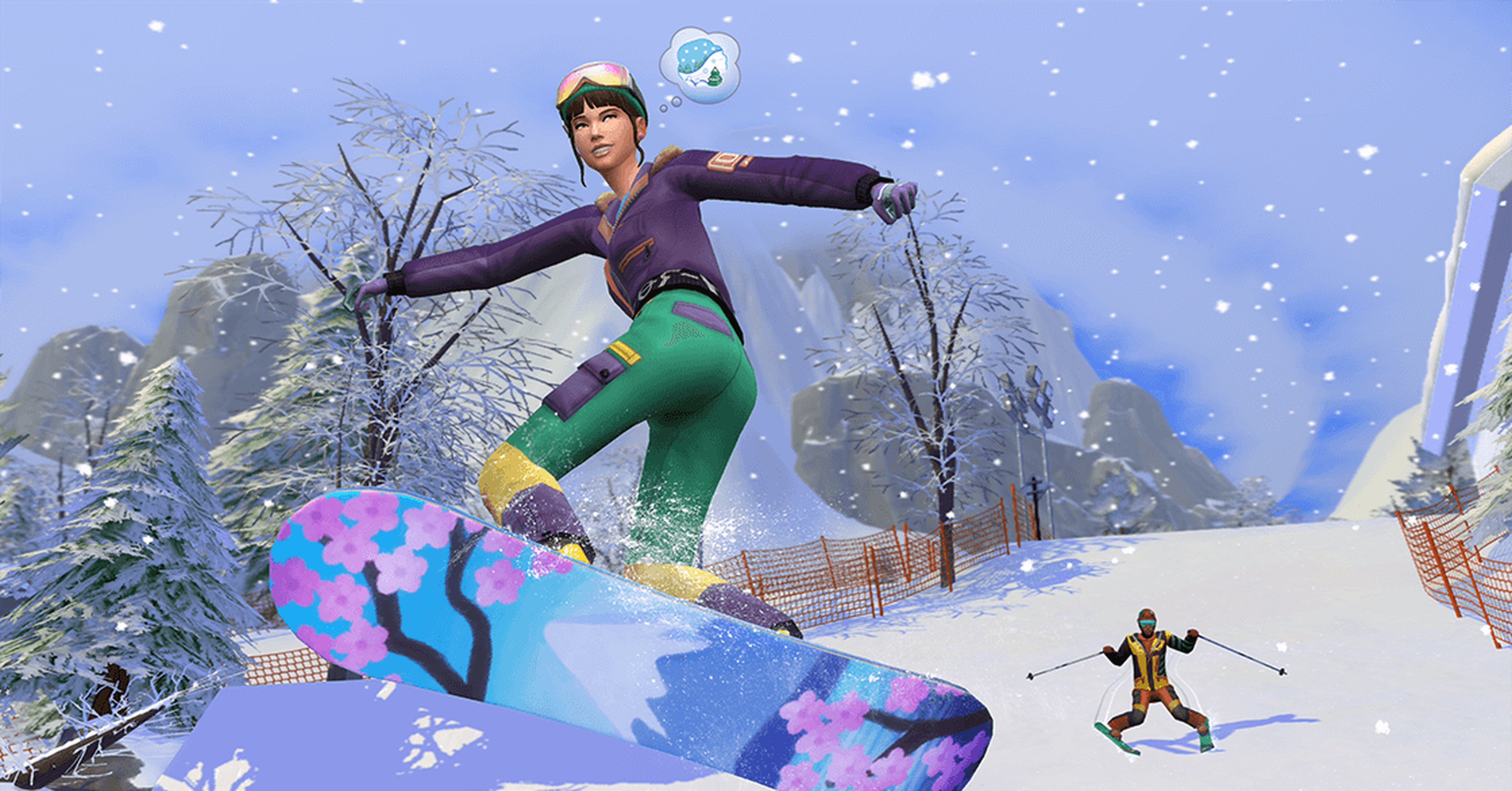 Los Sims 4 Escapada a la Montaña