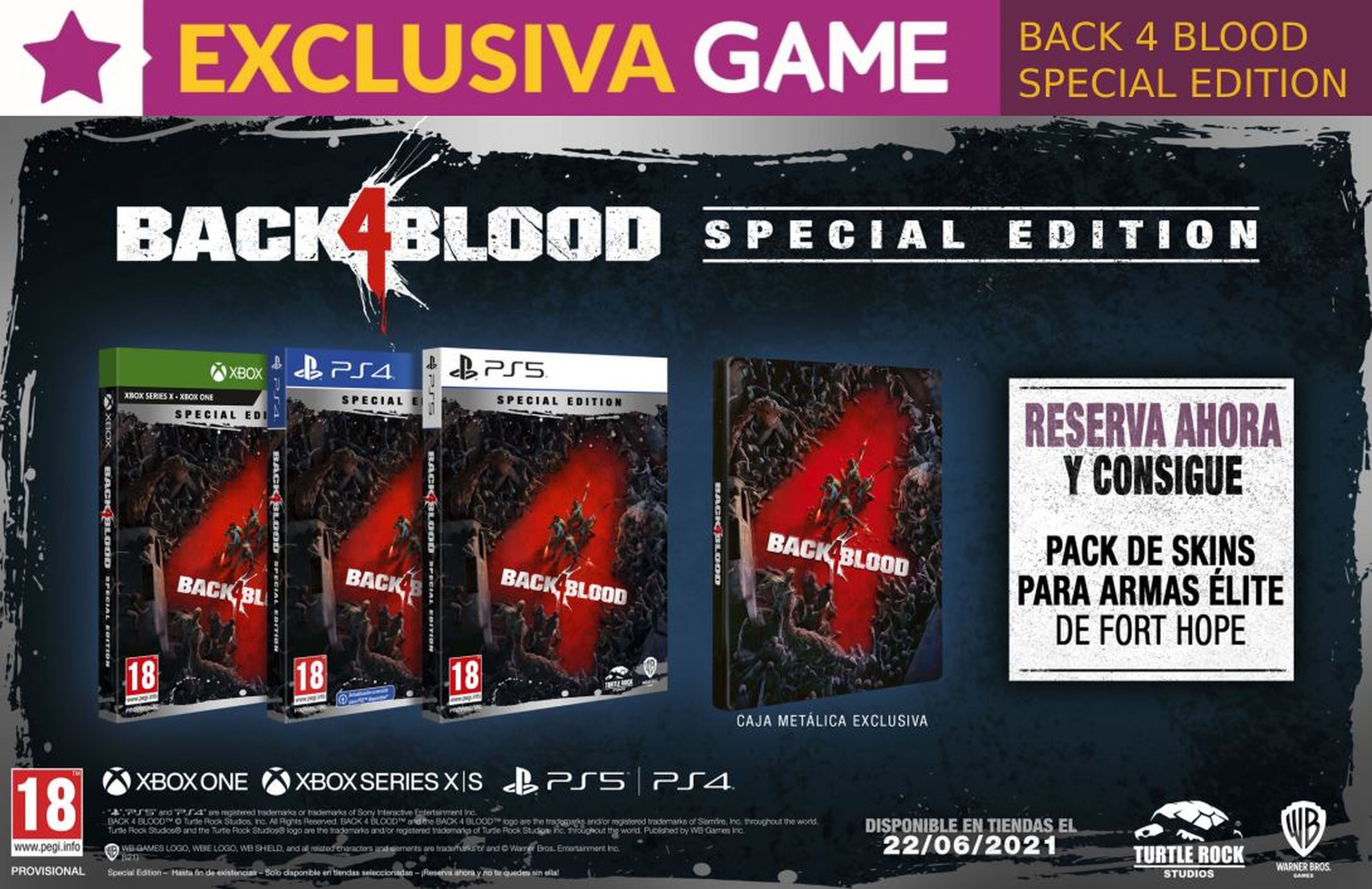 Compra Back 4 Blood: Deluxe Edition en la tienda Humble