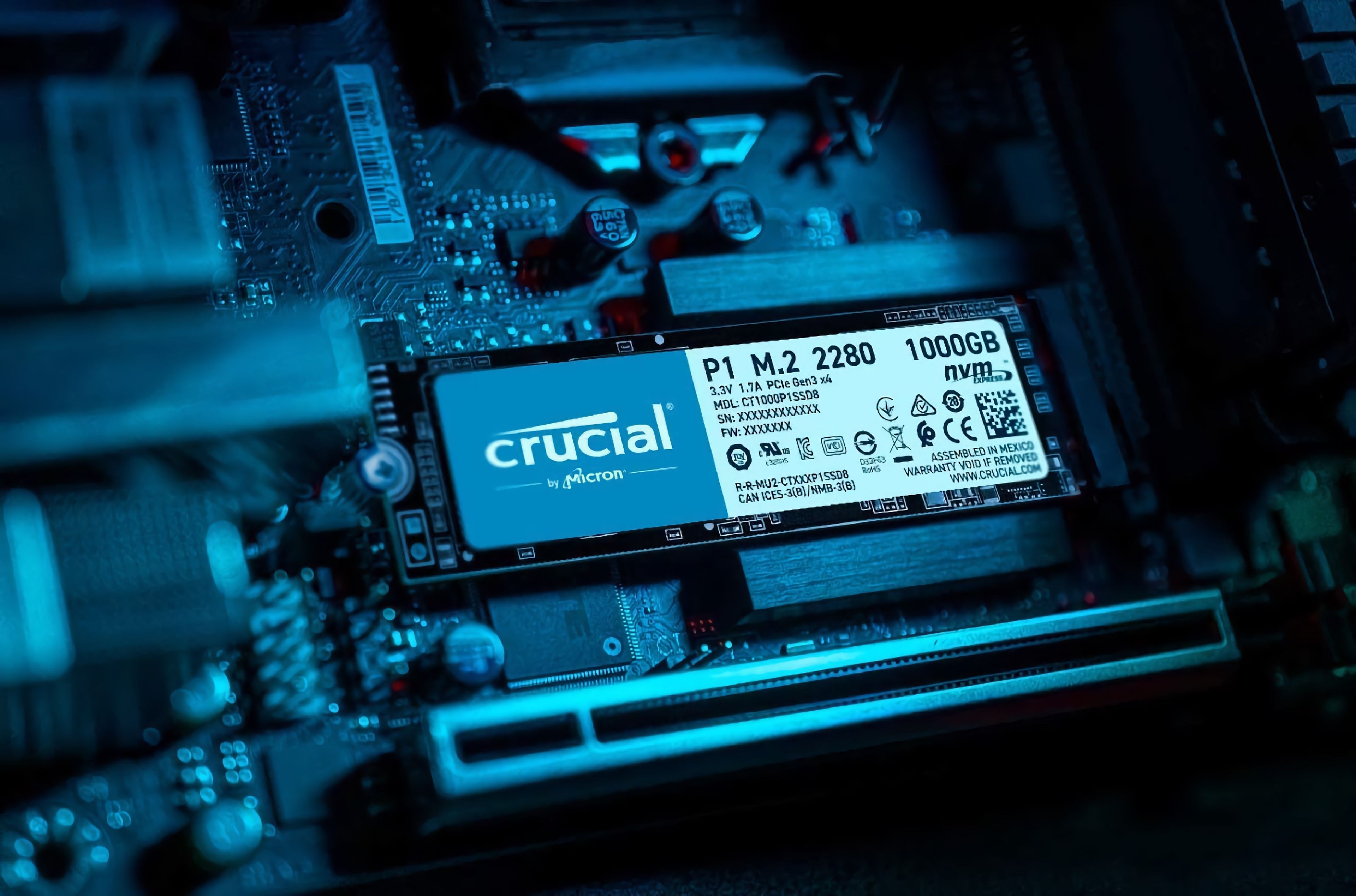 Crucial P1 SSD NVMe