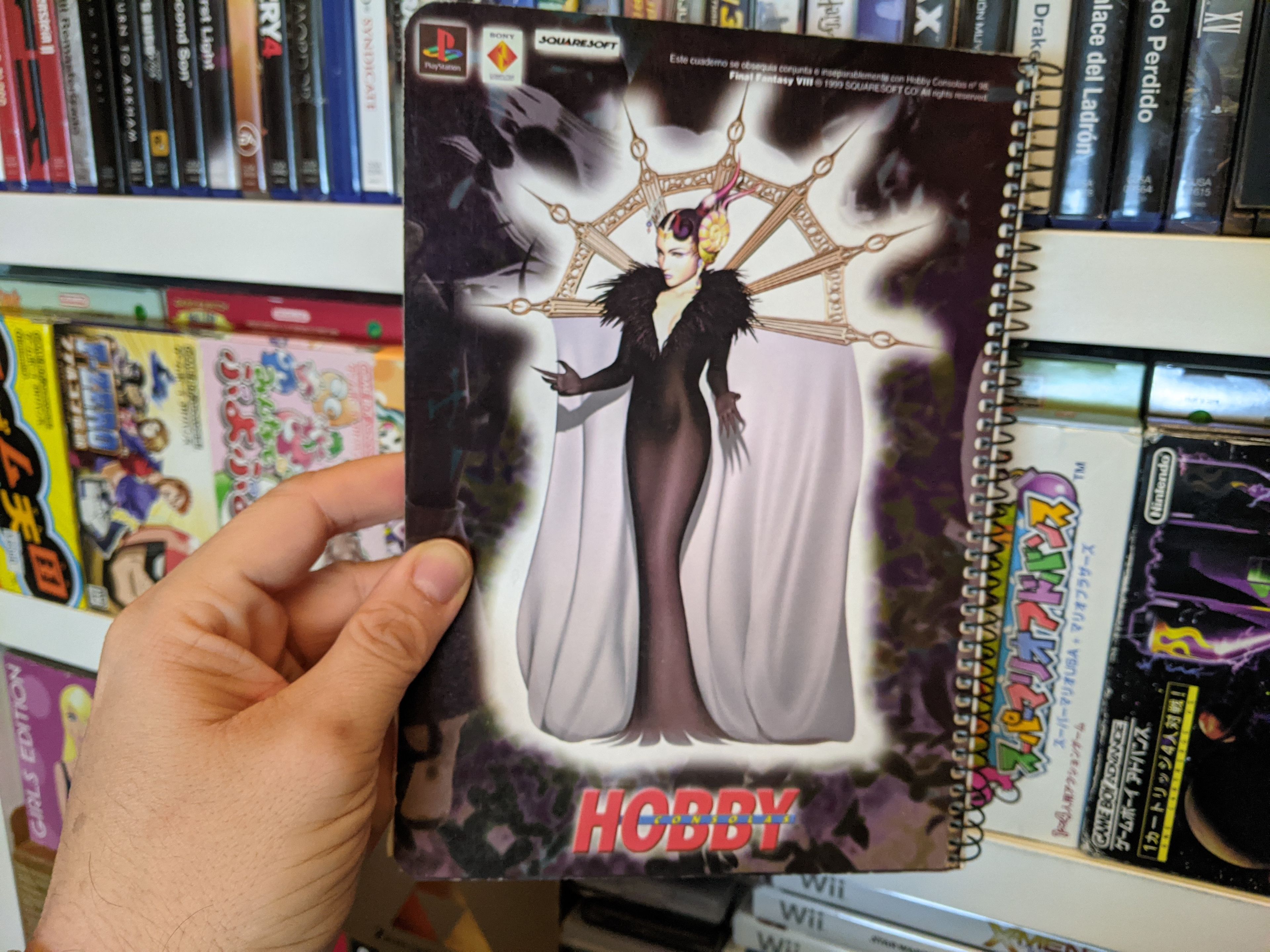 Cuaderno Final Fantasy VIII Hobby Consolas