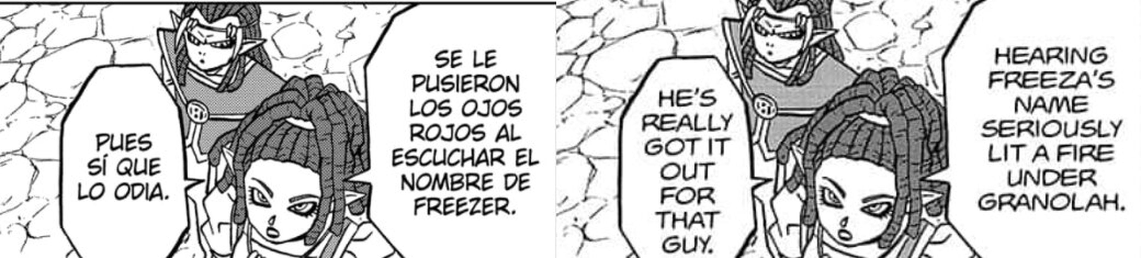 Dragon Ball Super - La serie tiene errores graves en la traducción española de Manga Plus