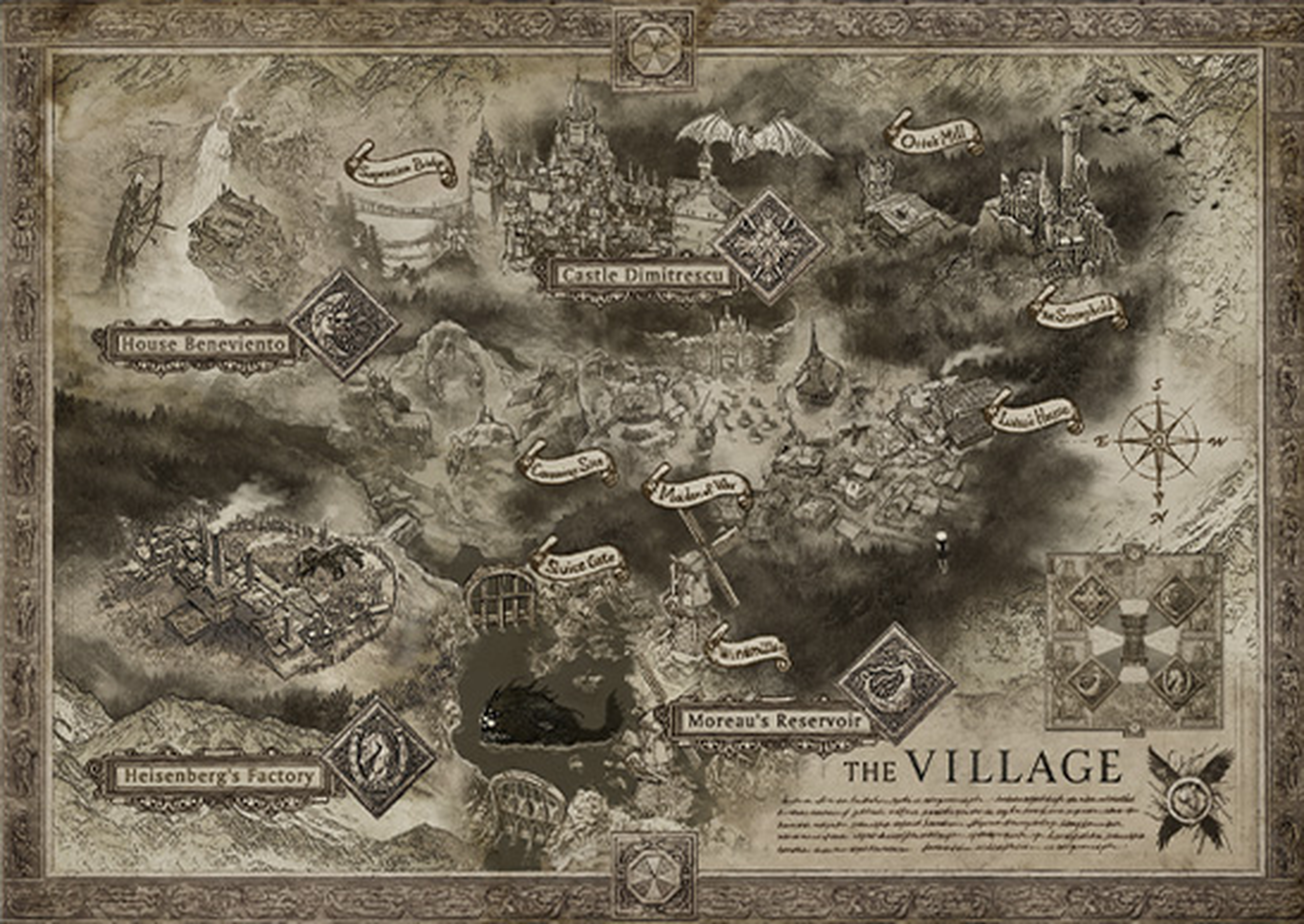 Mapa de Resident Evil Village