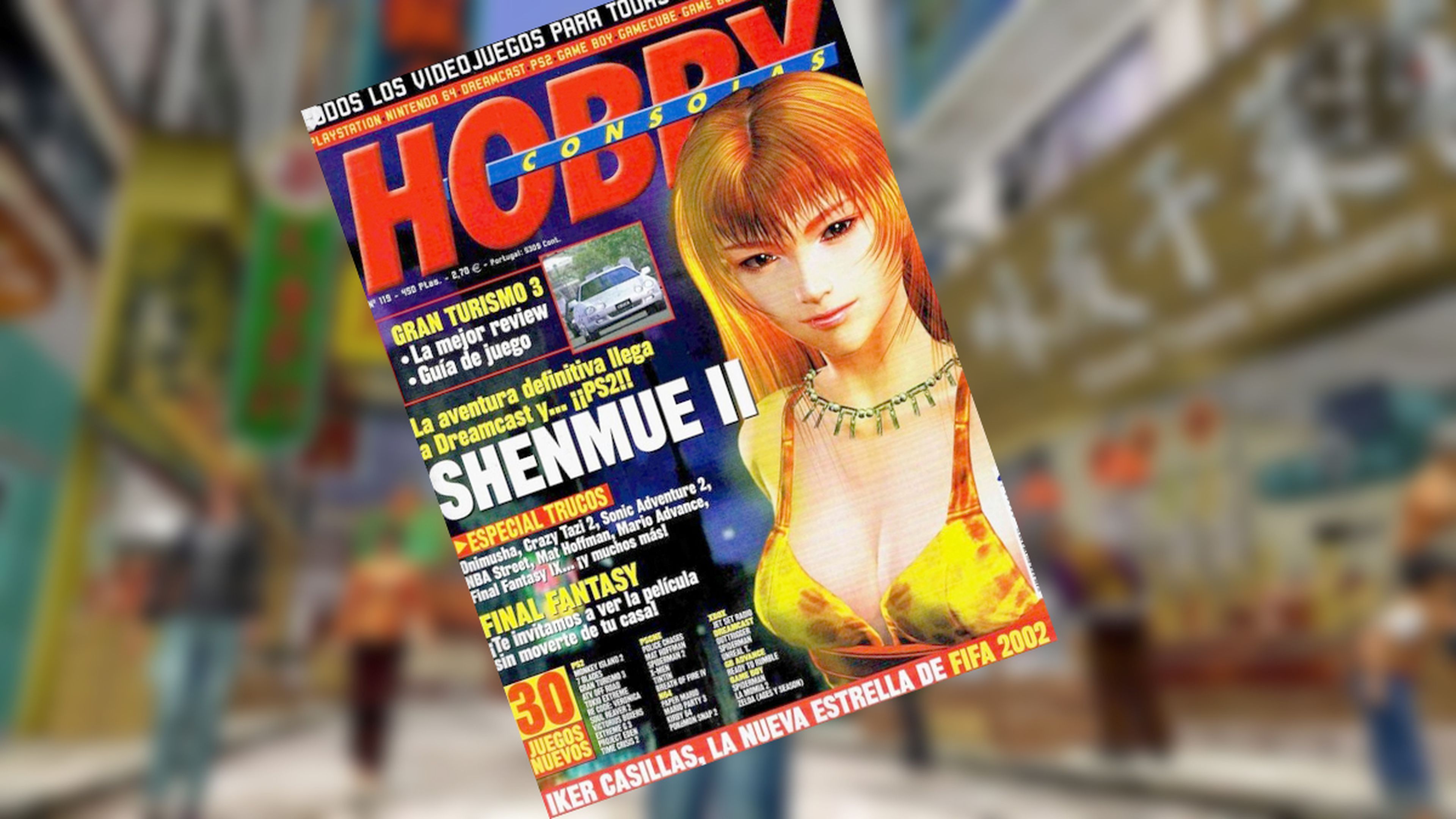 shenmue II portada Hobby consolas
