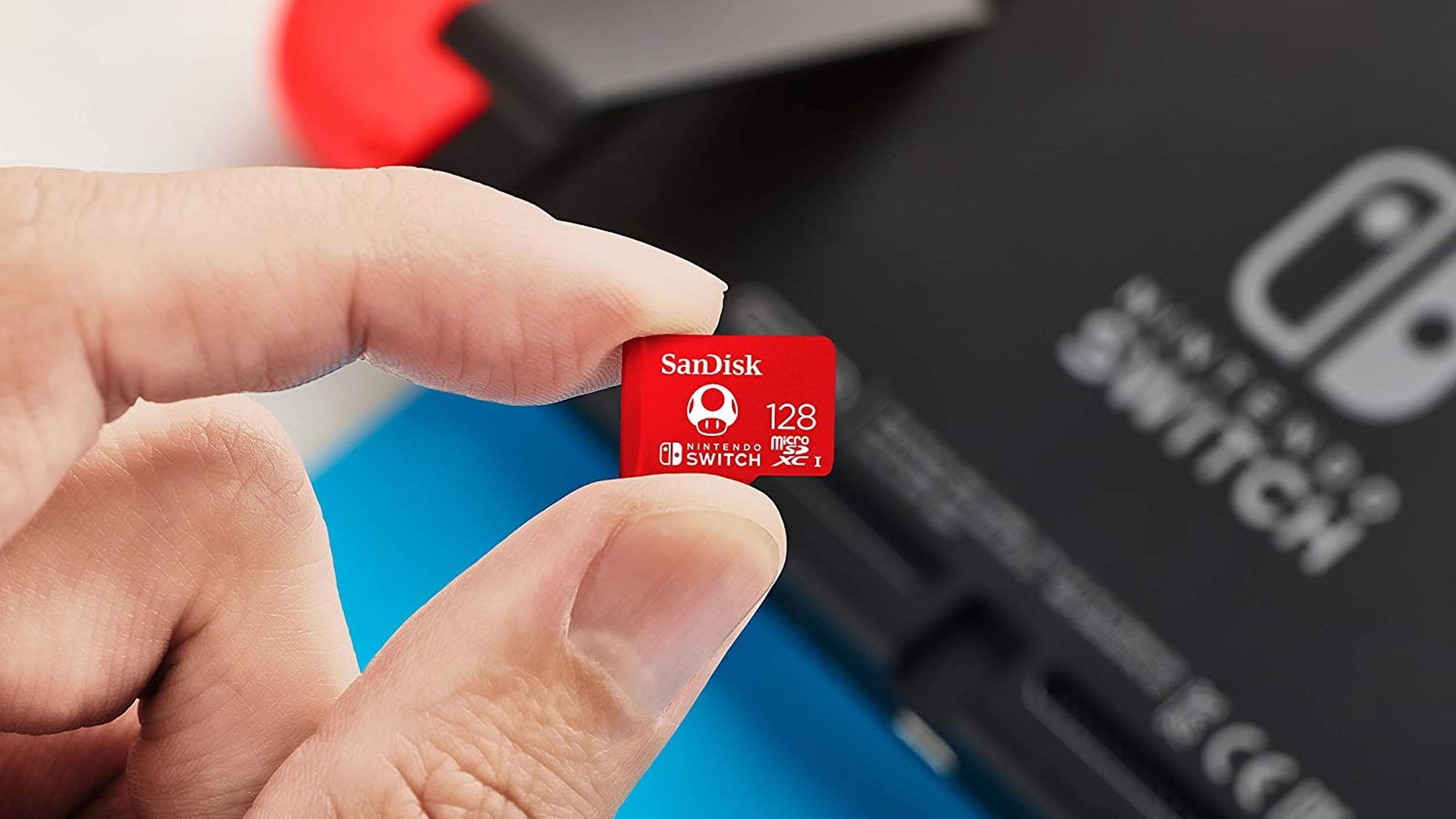 Tarjeta microSD SanDisk para Nintendo Switch