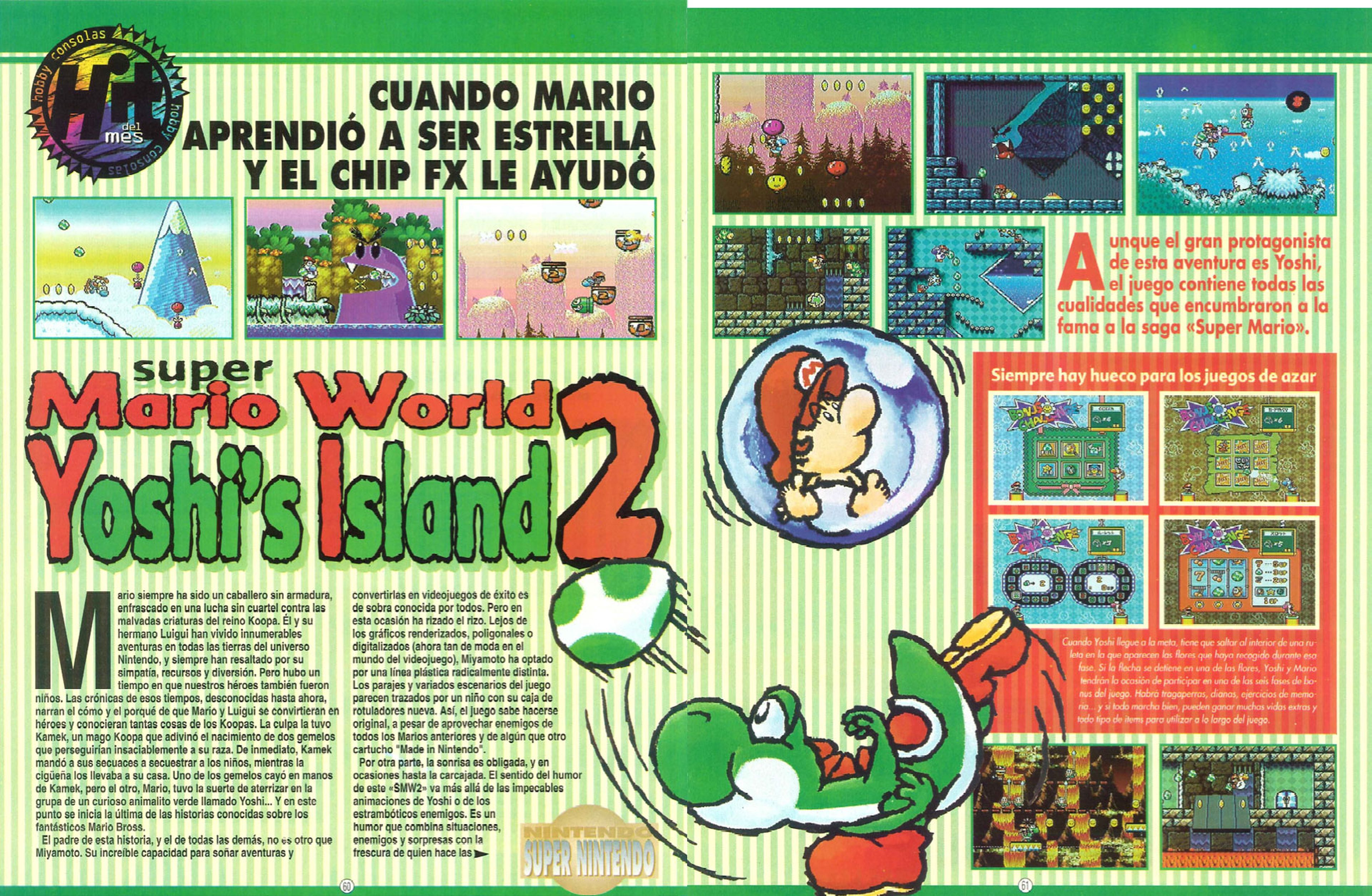 Análisis Super Mario World 2 en Hobby Consolas 50