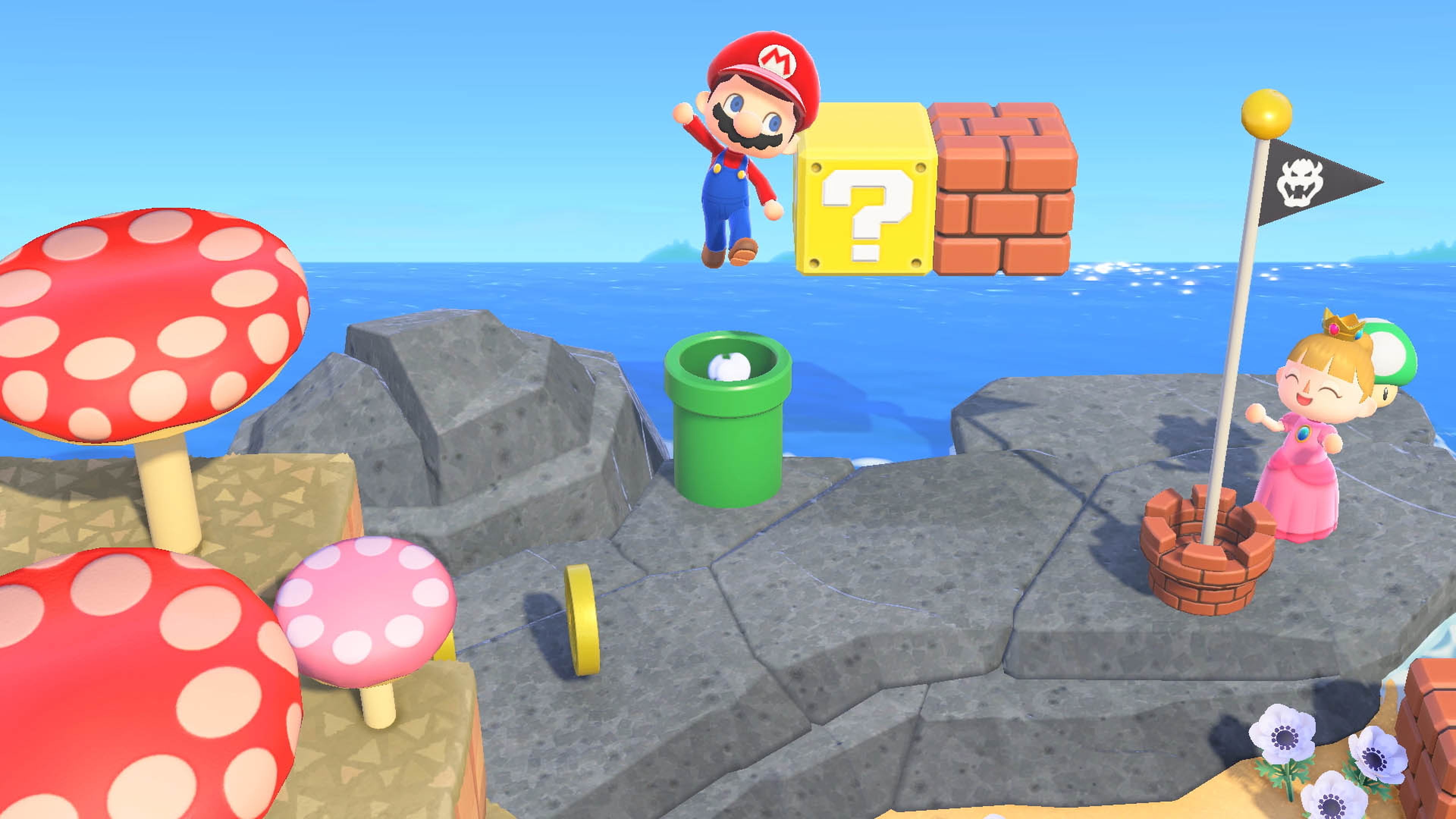 Animal Crossing New Horizons Super Mario
