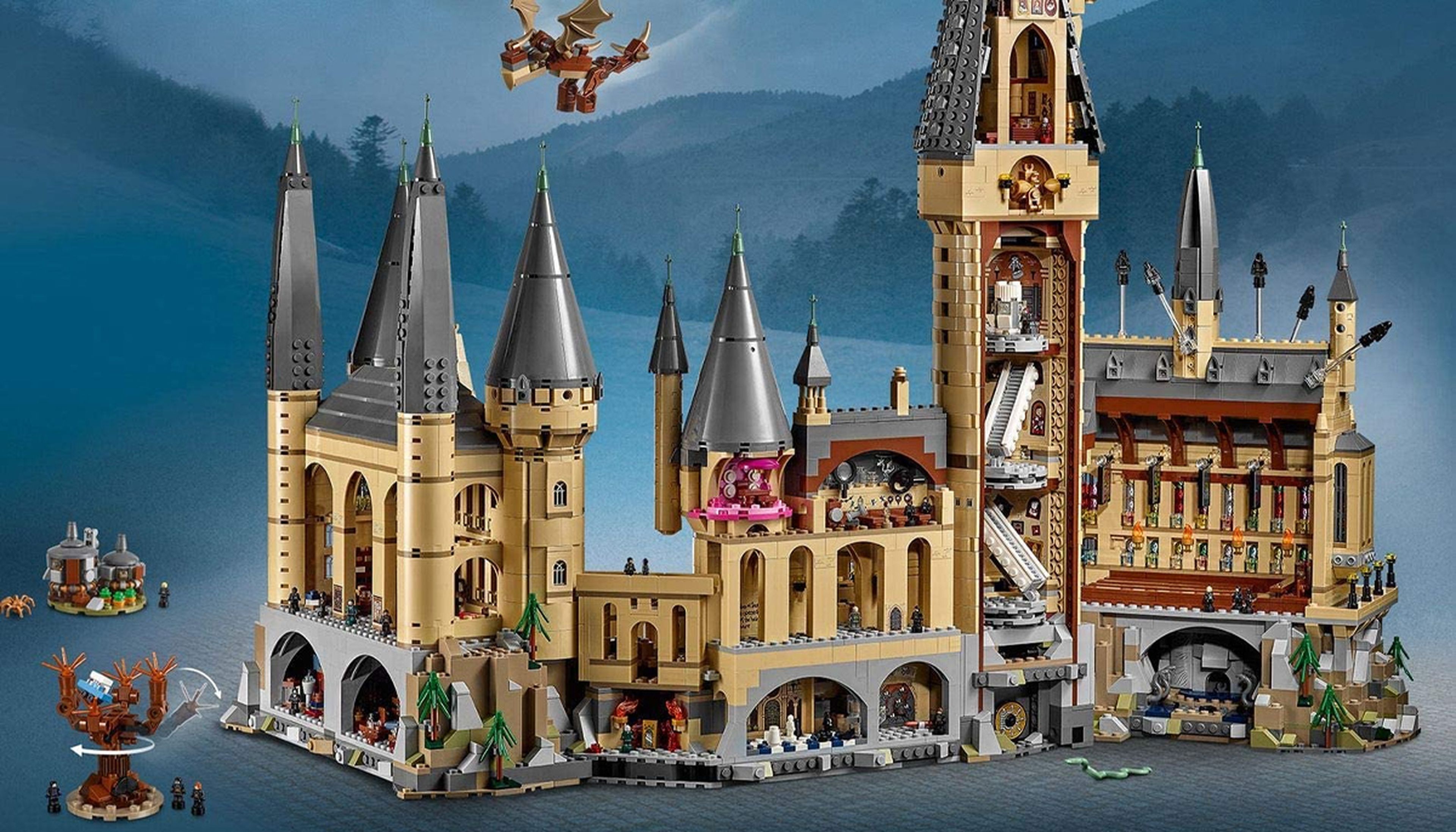 Castillo de Hogwarts Lego