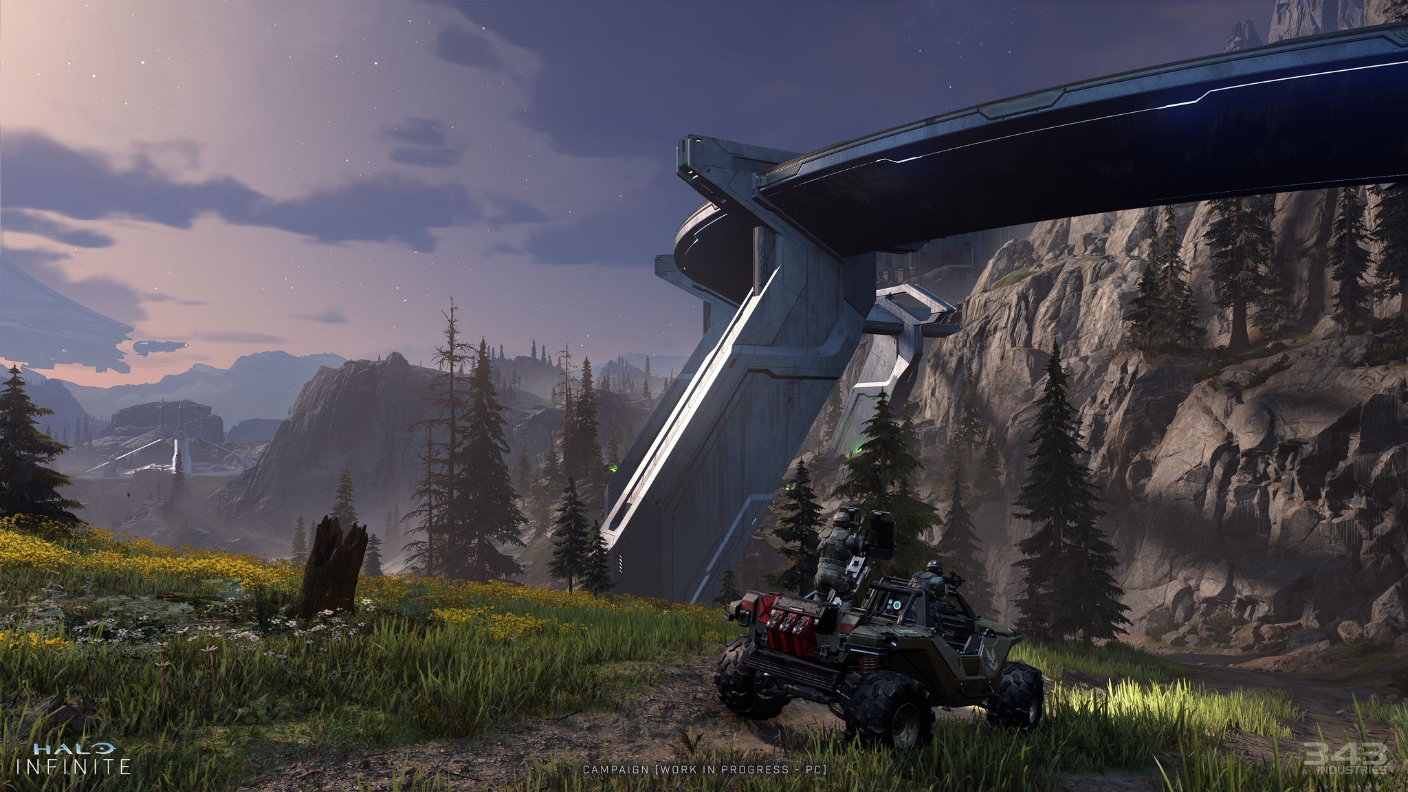 Halo Infinite se deja ver en nuevas imágenes e impresionantes imágenes