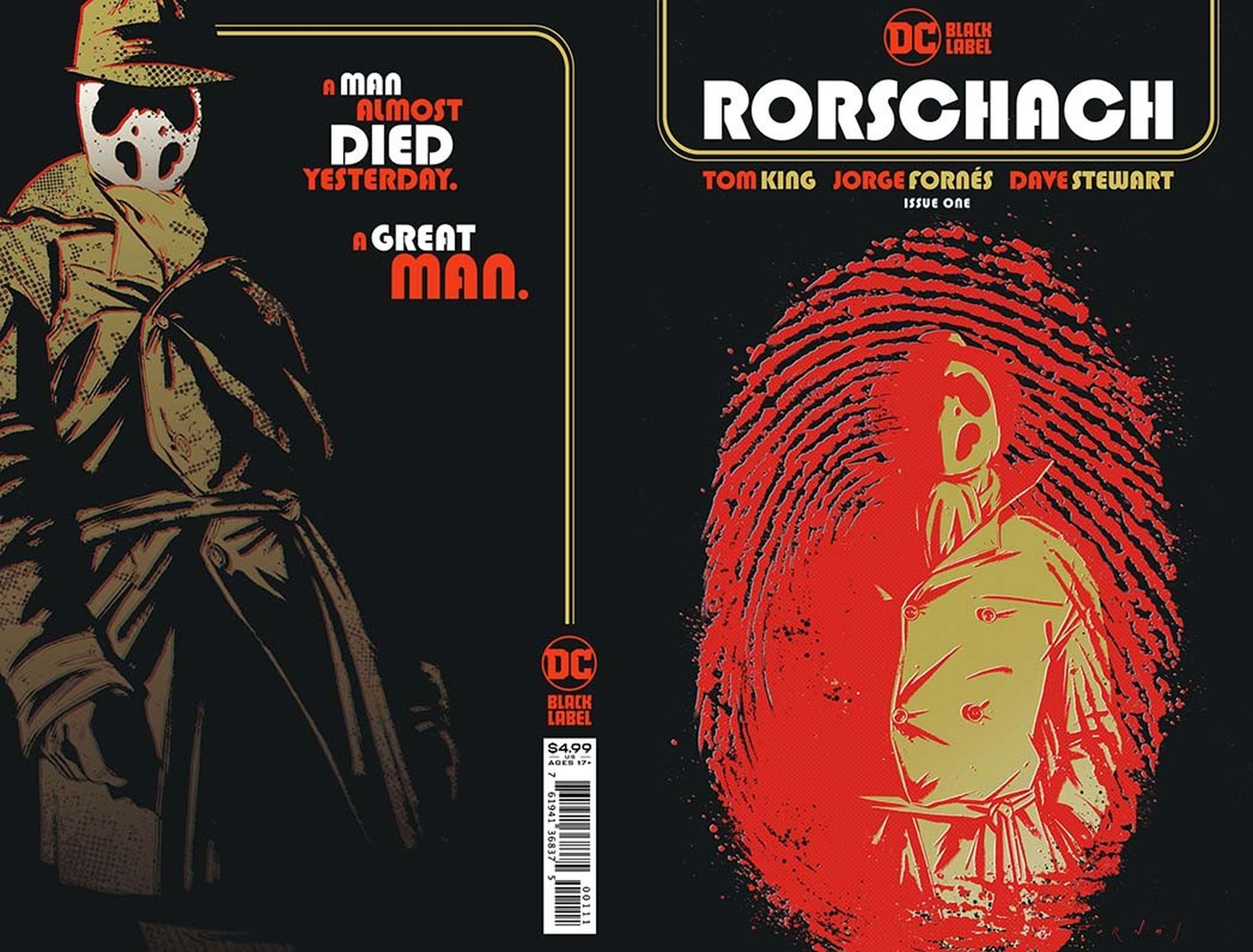 Rorschach (Tom King y Jorge Fornés)