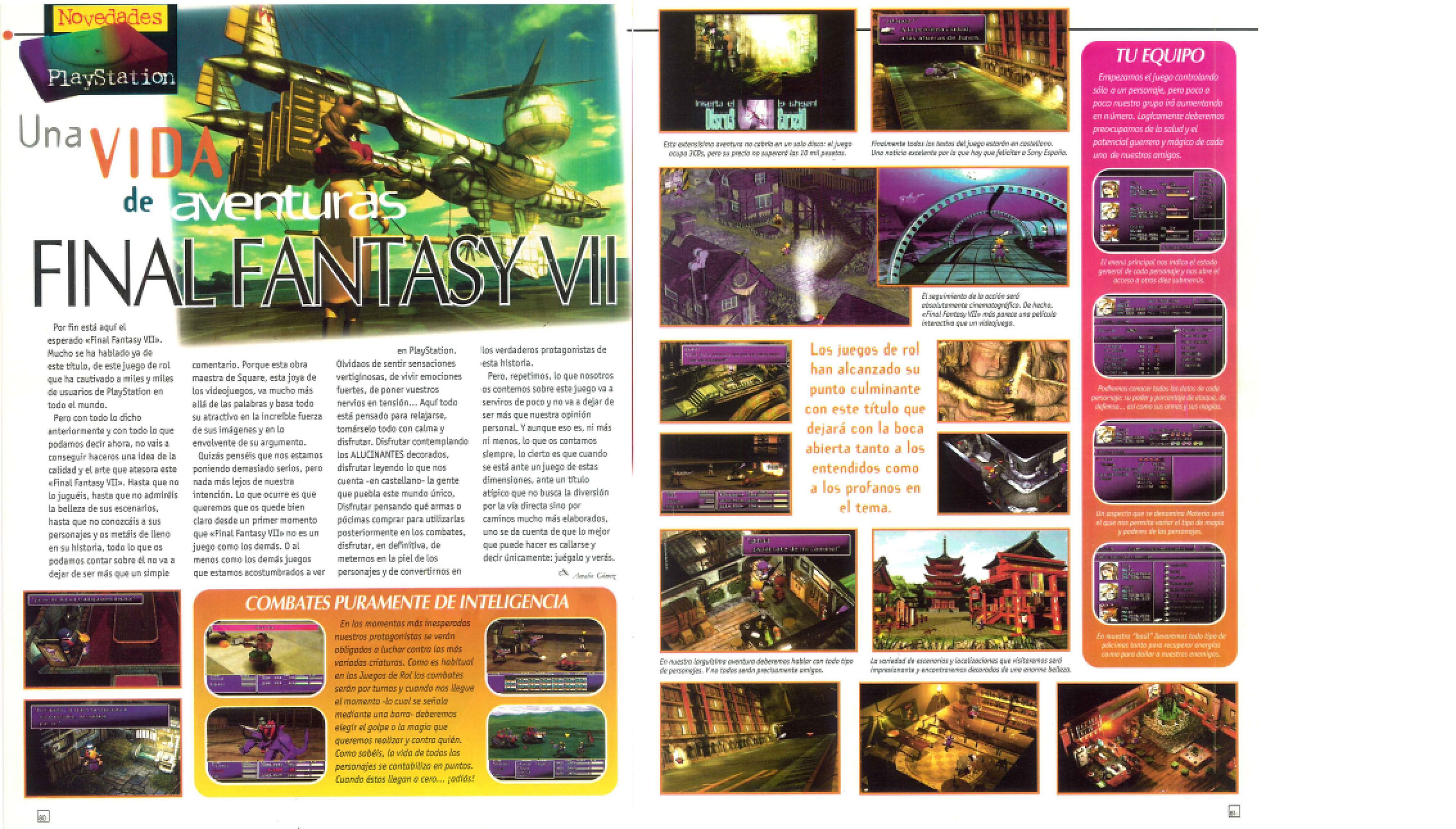 Análisis Final Fantasy VII en Hobby Consolas