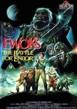 La batalla del planeta de los Ewoks cartel