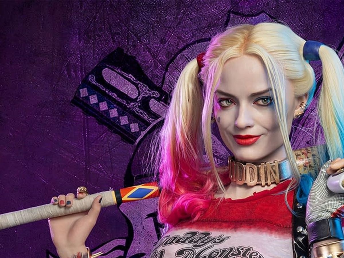 Más deseable que un sándwich de huevo es este busto de Harley Quinn con  todo detalle