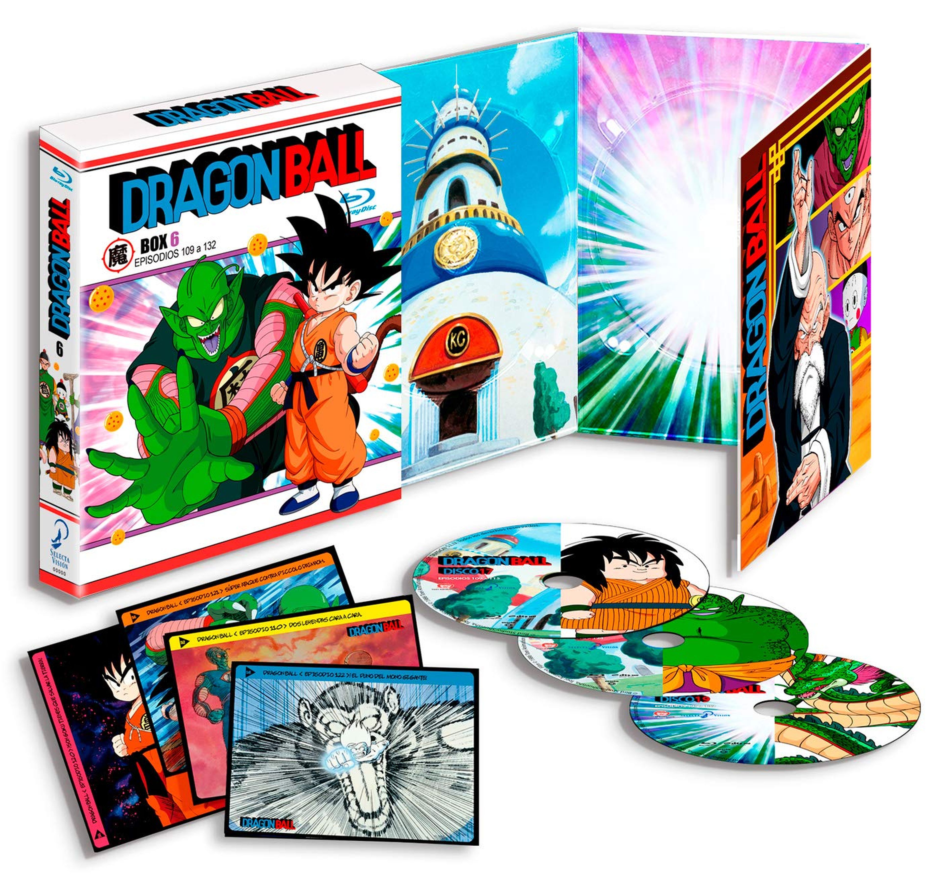 Dragon Ball en Blu-ray - Fecha de lanzamiento y portada del Box 5