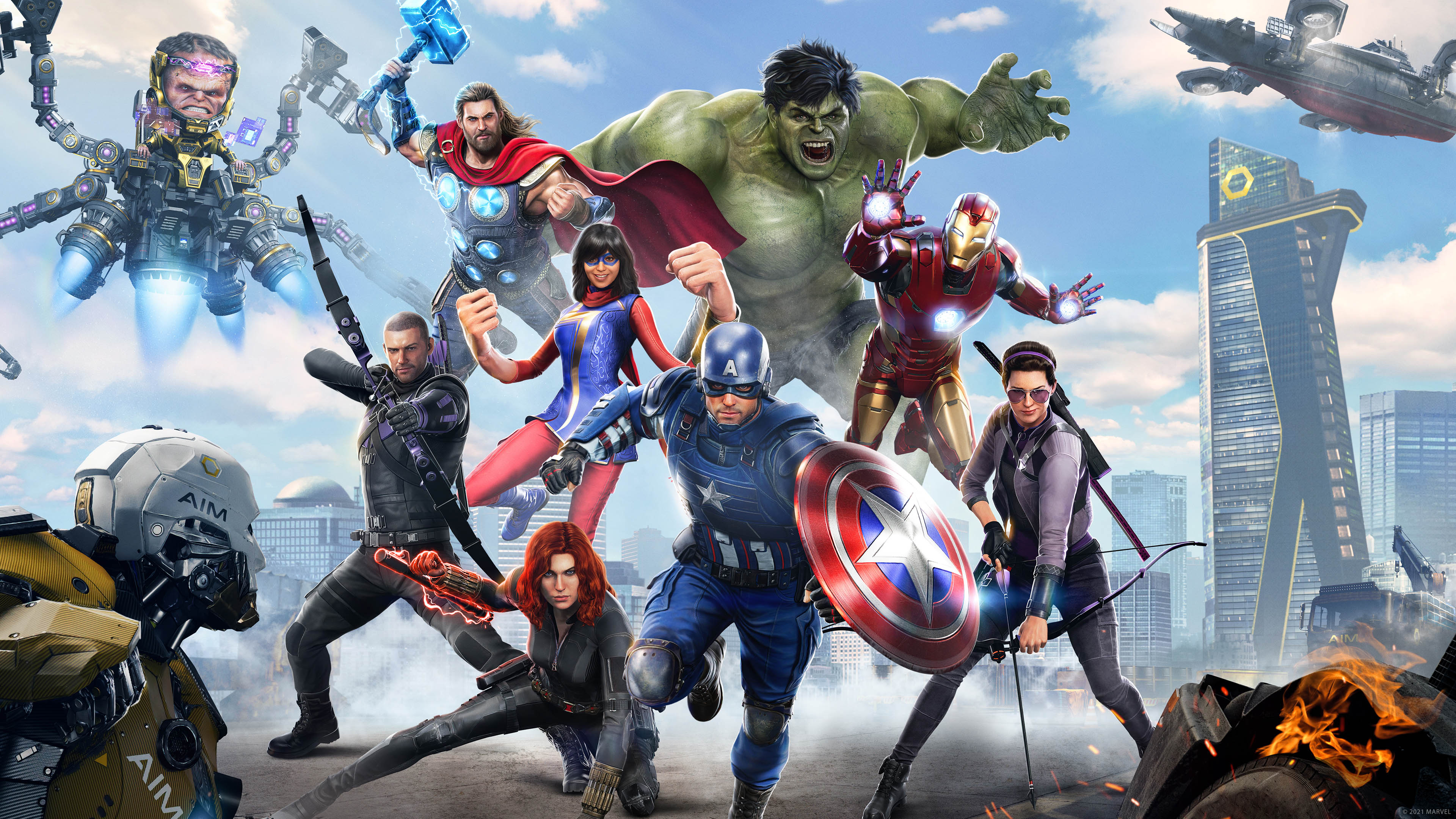 Marvel´s Avengers se actualiza gratis a PS5 y Series X, presenta su  contenido para 2021 y a Black Panther - HobbyConsolas Juegos