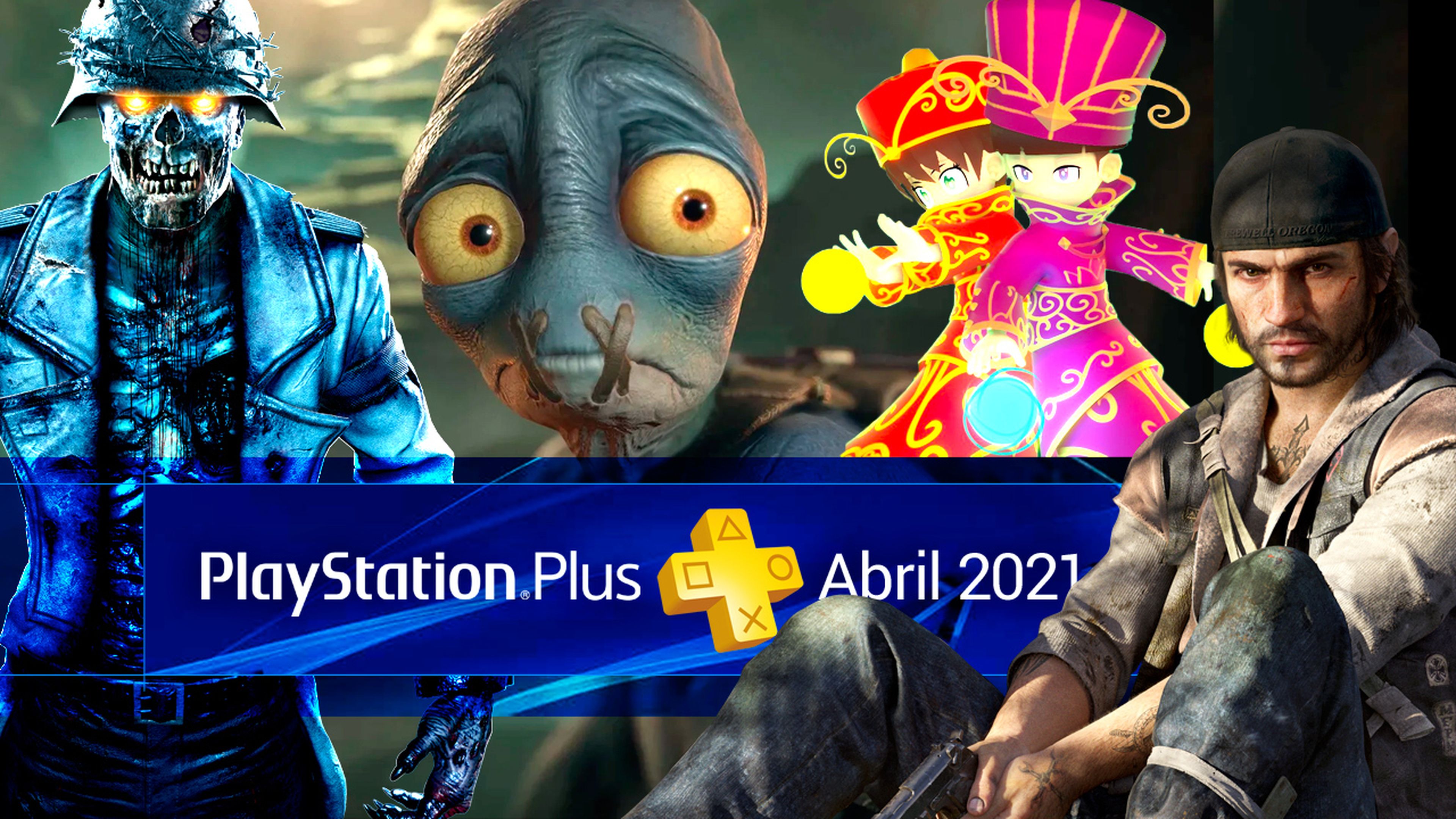 Juegos de PS Plus de abril de 2021